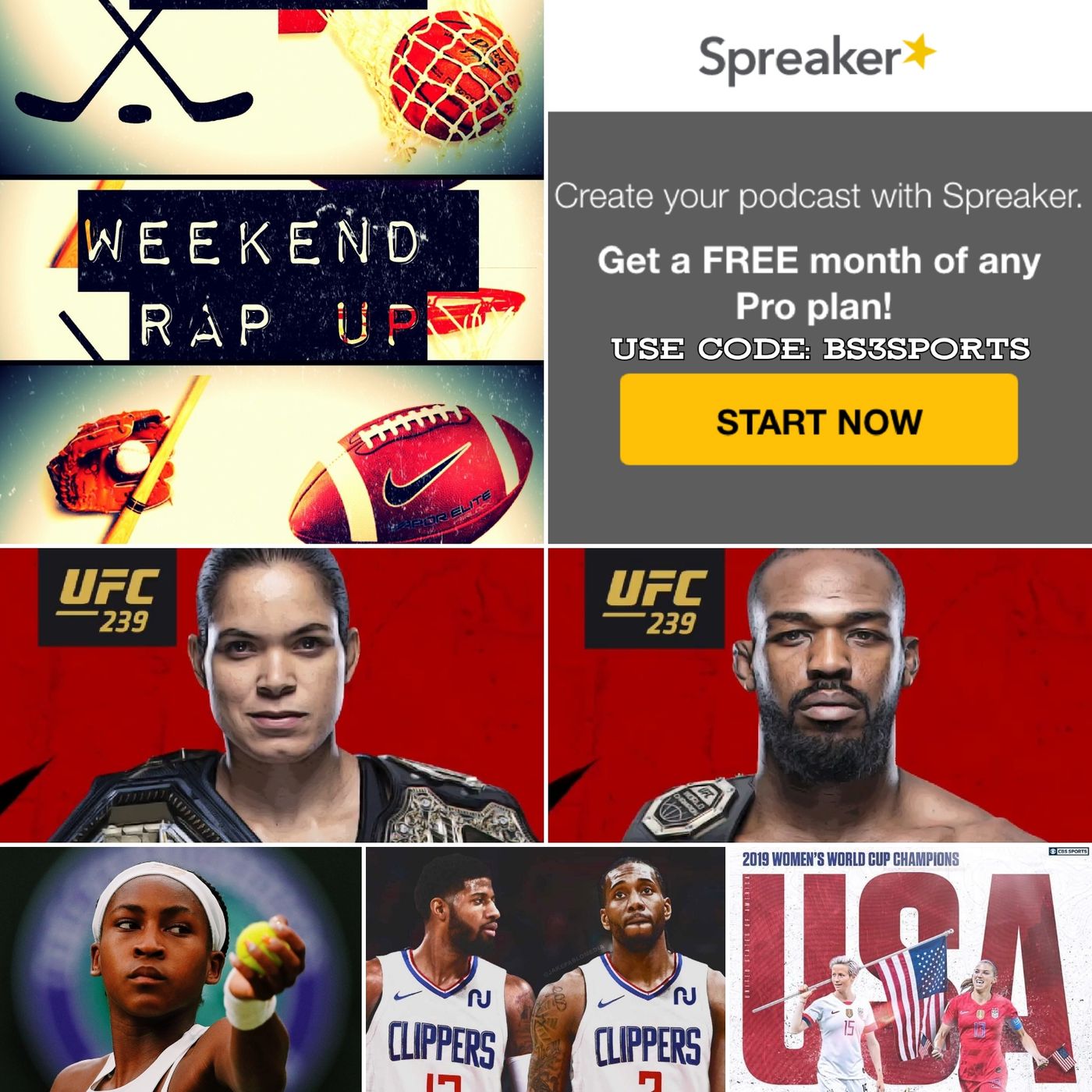 Weekend Rap Up Ep. 135 - "Soccer G.O.A.Ts" episode artwork