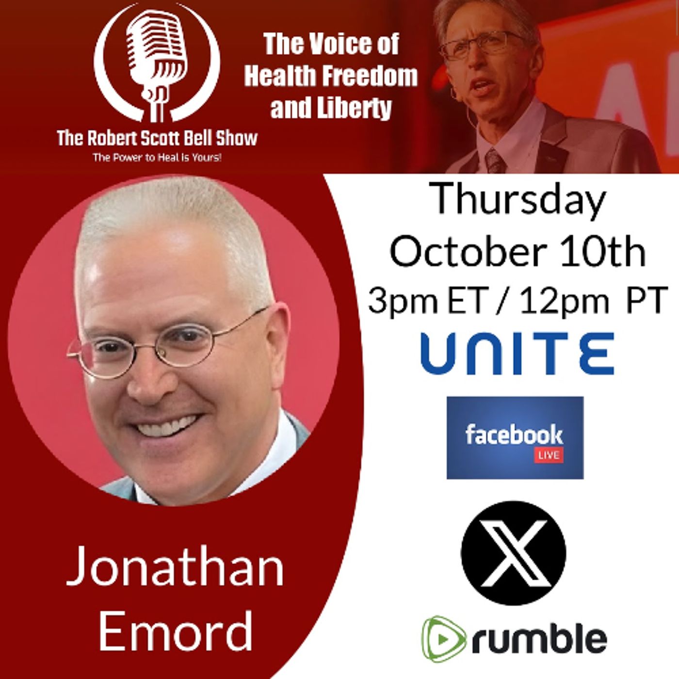 Jonathan Emord, Military Intel Powers, Prop One Trojan Horse, Kamala Interview Edits, Food and Farm Failures, Mental Health - The RSB Show 1 episode artwork