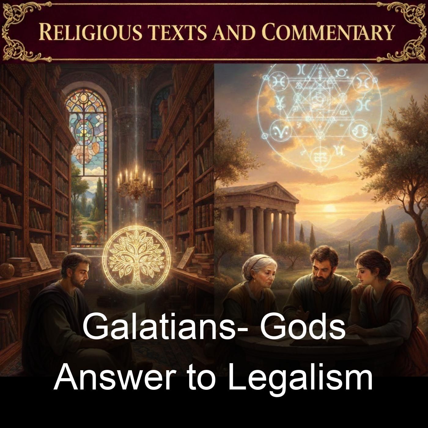 Galatians-  Gods Answer to Legalism cover art