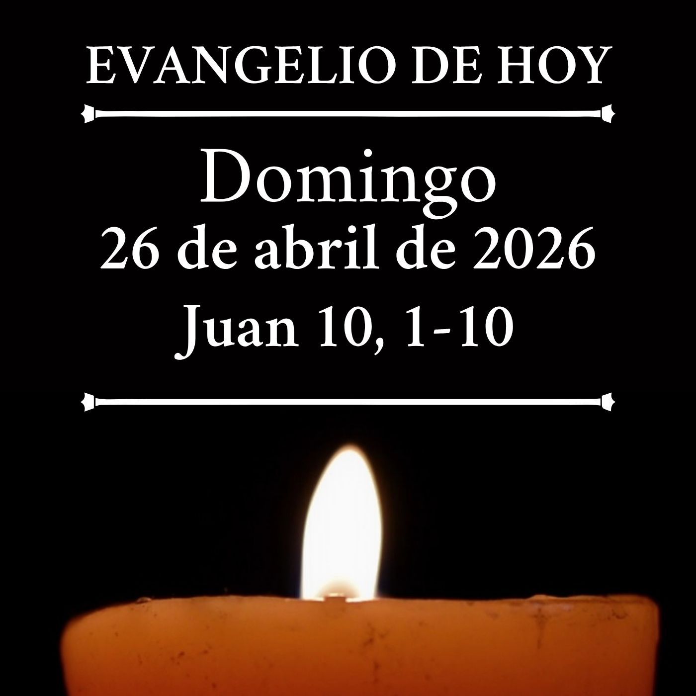 Evangelio del domingo 26 de abril de 2026 - «En verdad os digo: yo soy la puerta de las ovejas» episode artwork