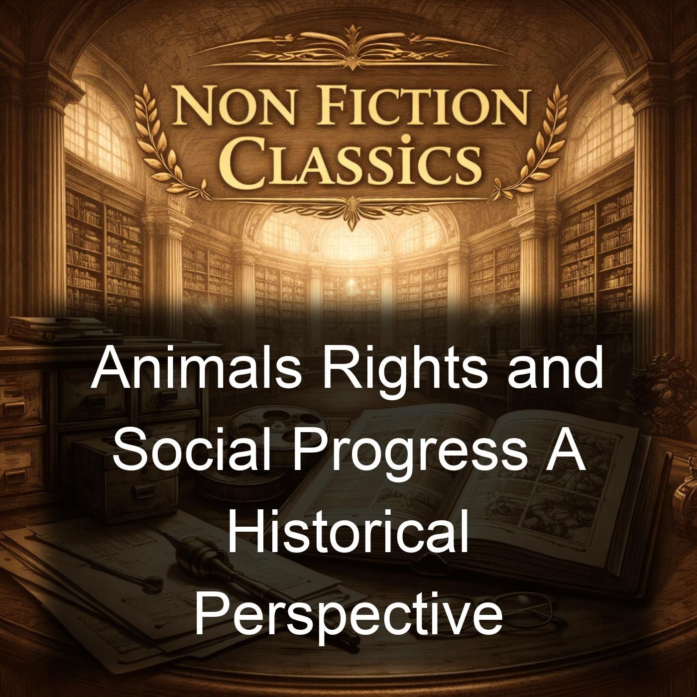Animals Rights and Social Progress A Historical Perspective