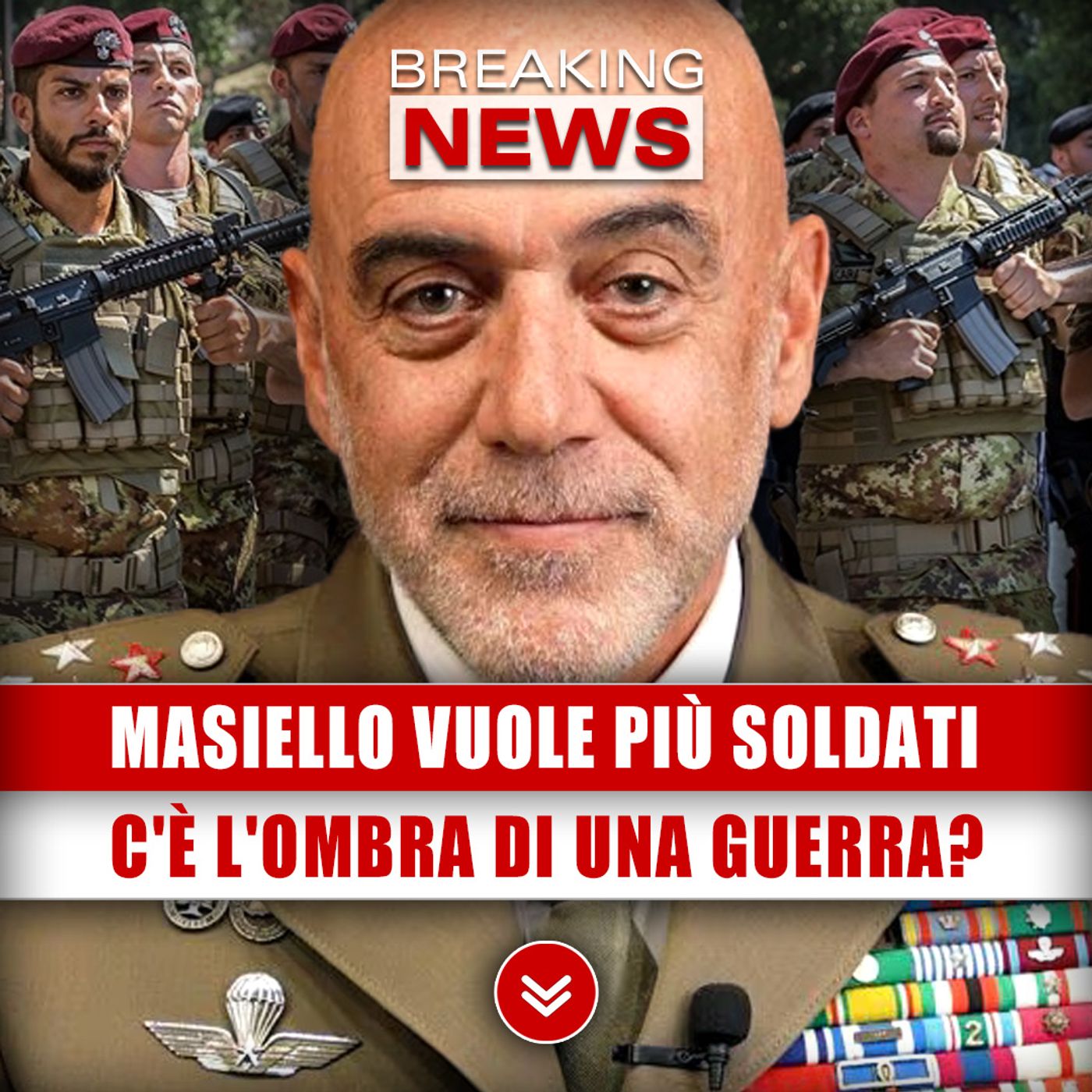 Carmine Masiello Vuole Più Soldati: C'è L'Ombra Di Una Guerra?