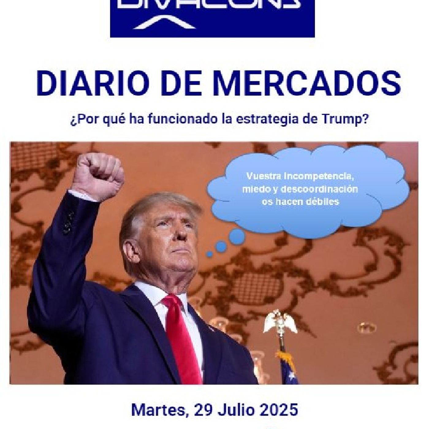 PODCAST en abierto DIARIO DE MERCADOS Martes 29 Julio 2025 episode artwork