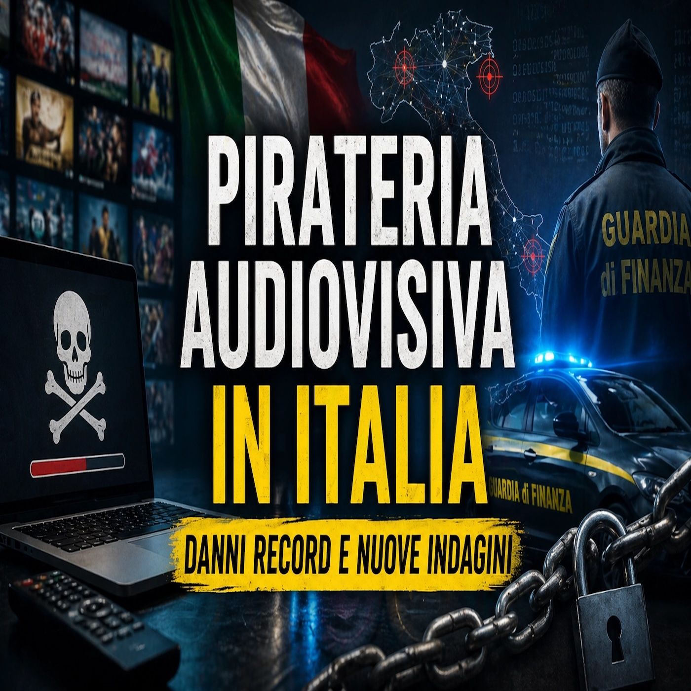 Pirateria audiovisiva in Italia- cosa sta succedendo davvero