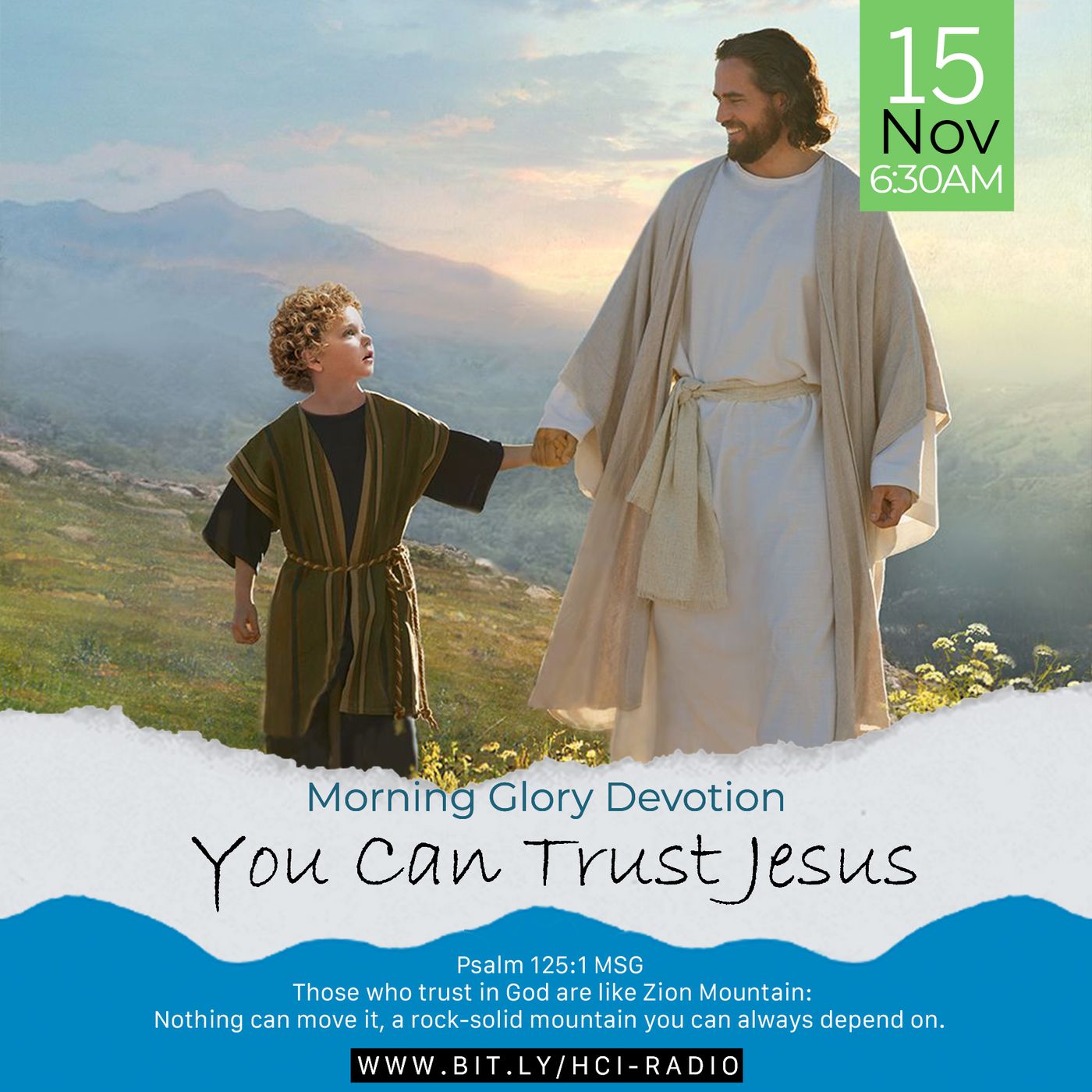 MGD: You Can Trust Jesus
