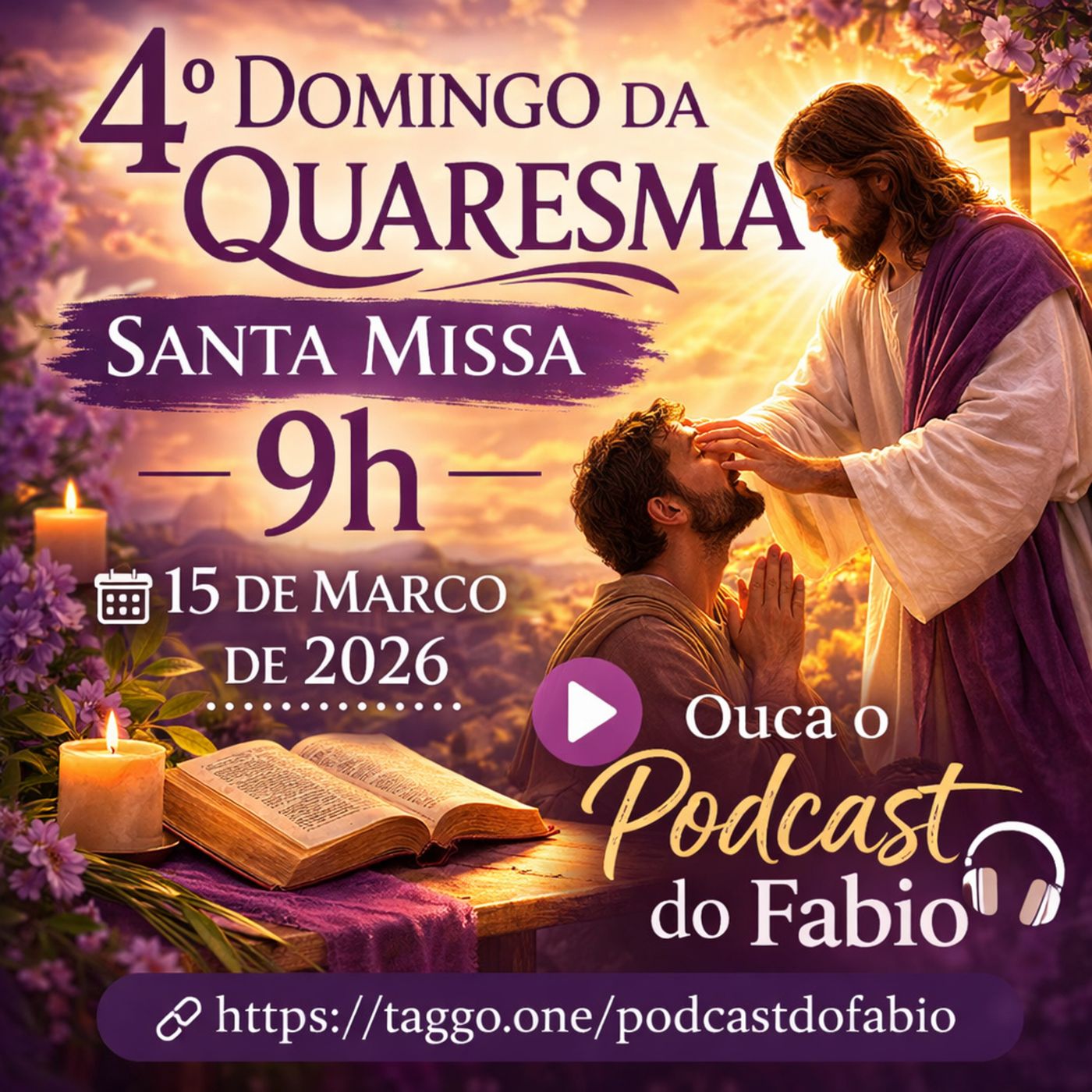 15 de Março de 2026 - Missa em que canto e toco - 9h