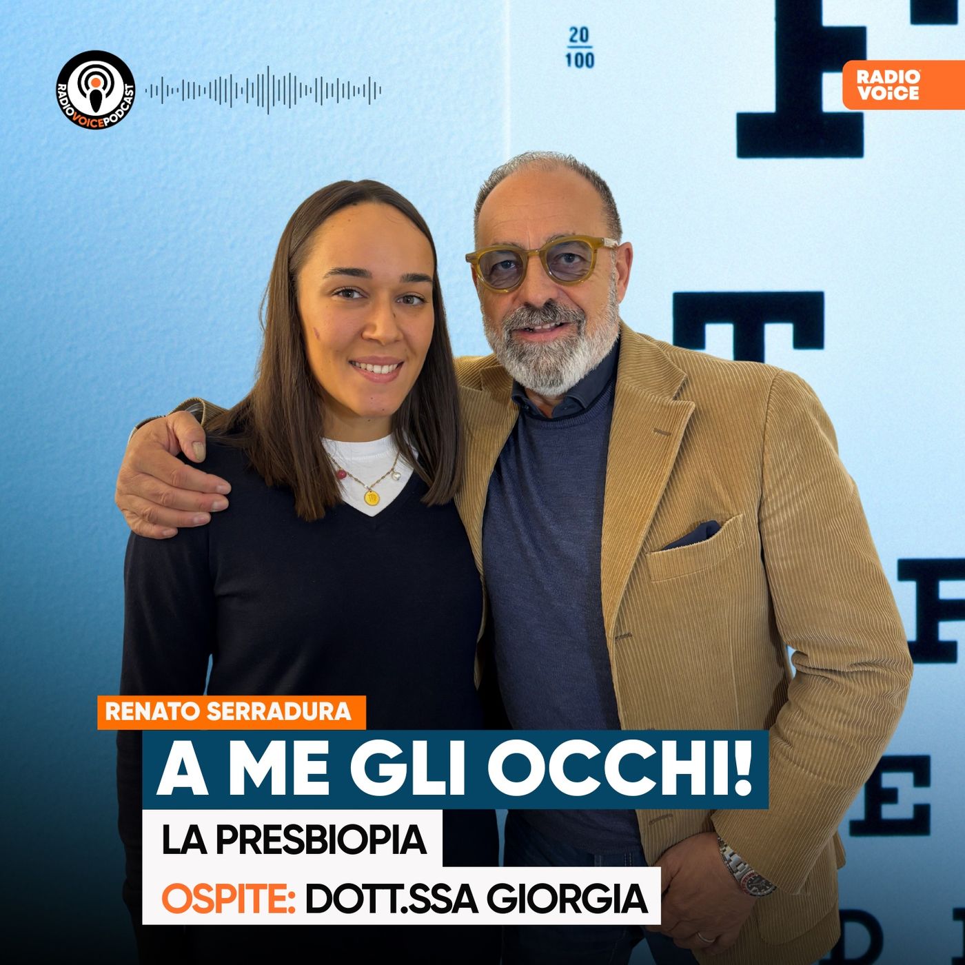 A me gli occhi! - La Presbiopia (Ospite Dott.ssa Giorgia Ganassin) episode artwork