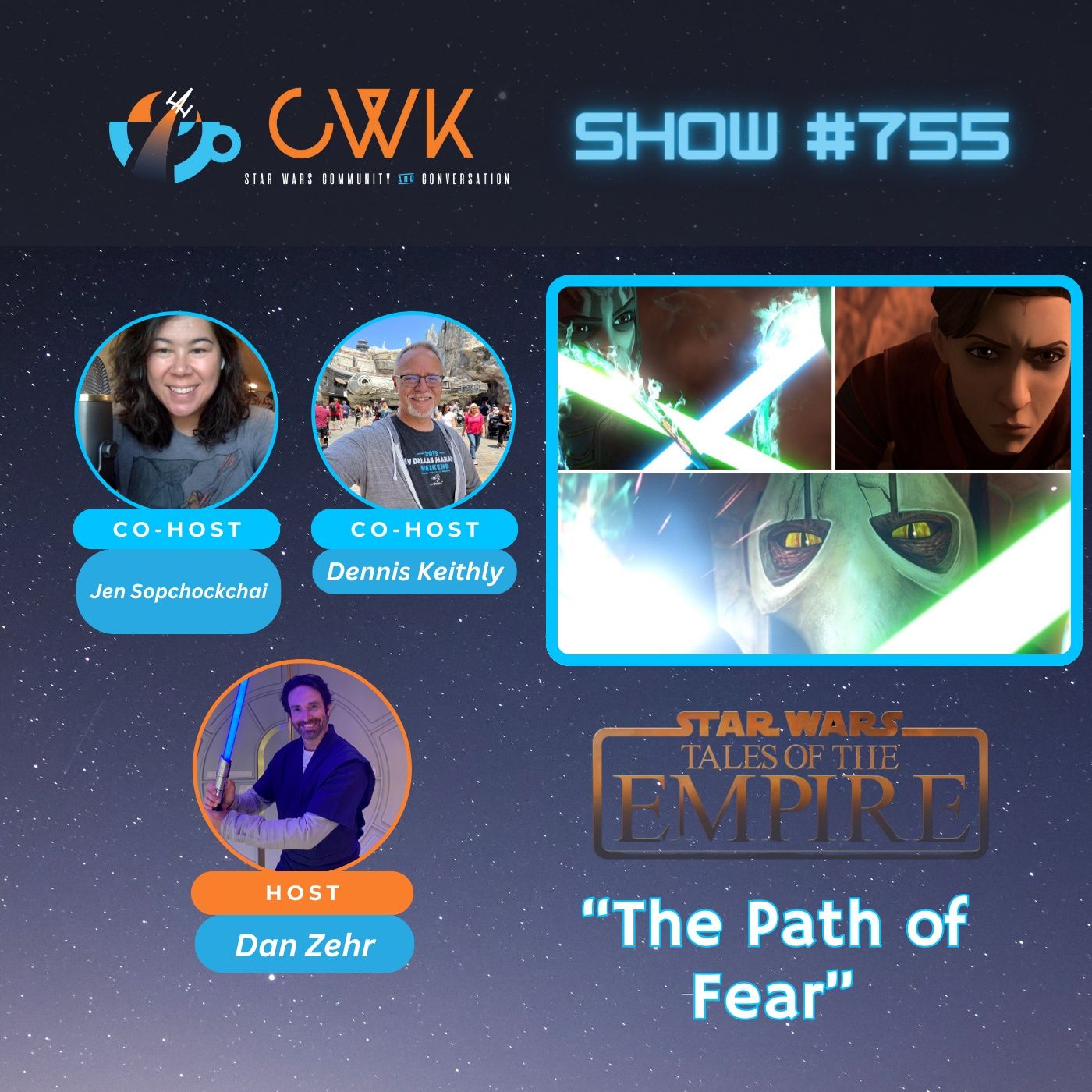 CWK Show #755: Star Wars Tales of The Empire- “The Path of Fear”