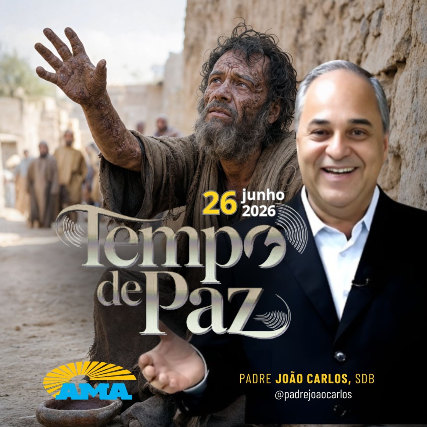 26/06/26 - Programa Padre João Carlos | Tempo de Paz episode artwork