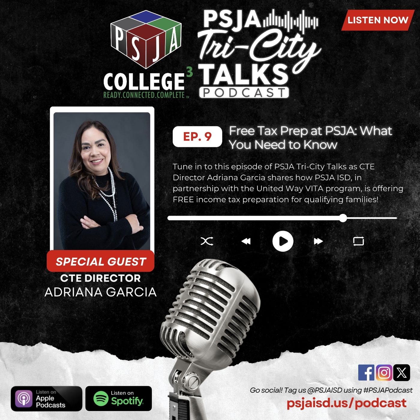 PSJA Tri-City Talks Podcast