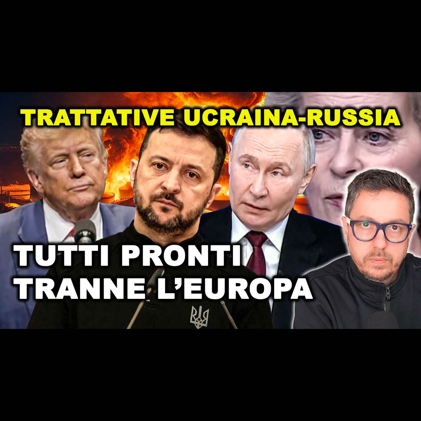 PUTIN, ZELENSKY e TRUMP: Tutti pronti a trattare tranne l’Europa
