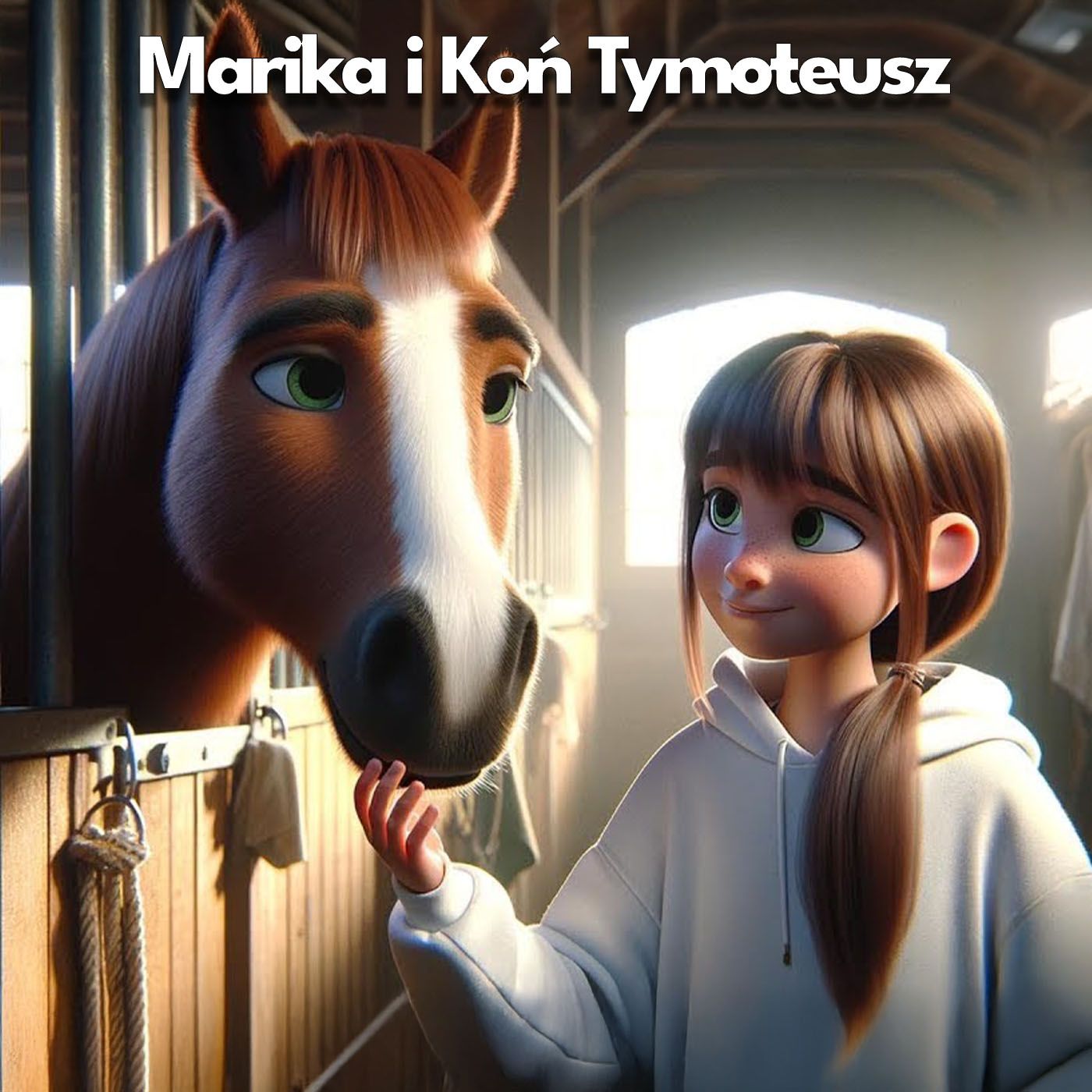 Marika  i Koń 🐎 Tymoteusz 🏇🐴