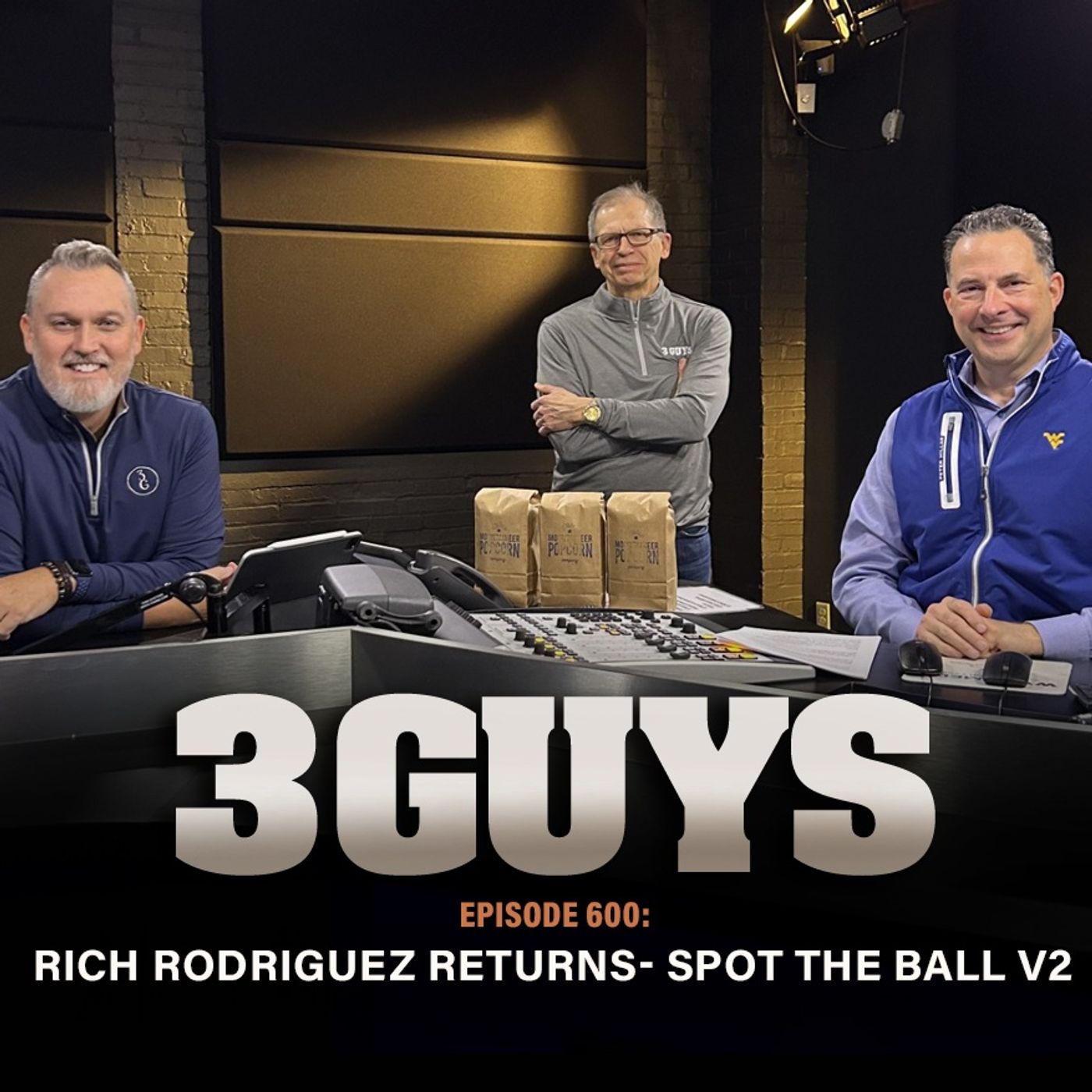 3 Guys Before The Game - Rich Rodriguez Returns - Spot The Ball v2
