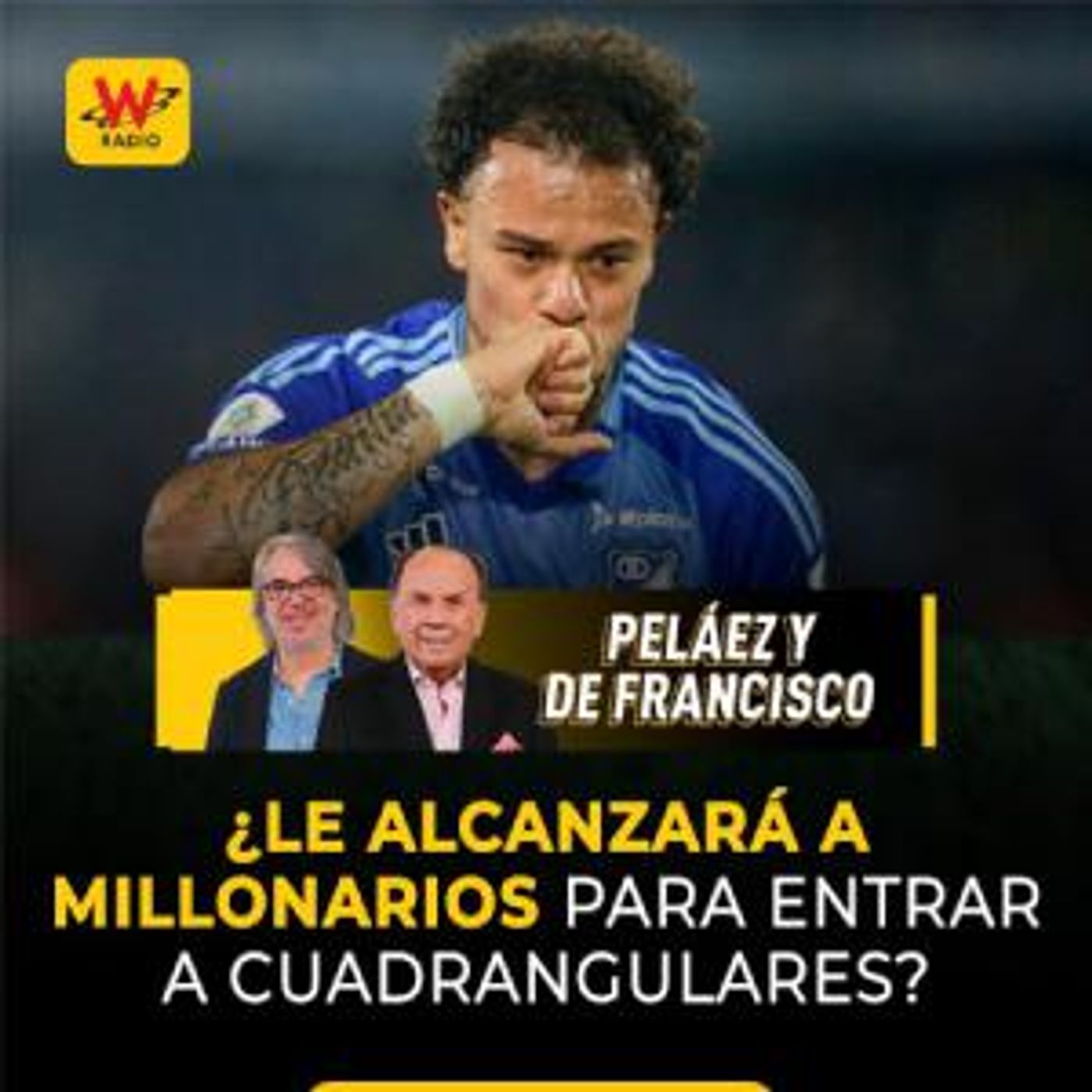 ¿Le alcanzará a Millonarios para entrar a cuadrangulares?