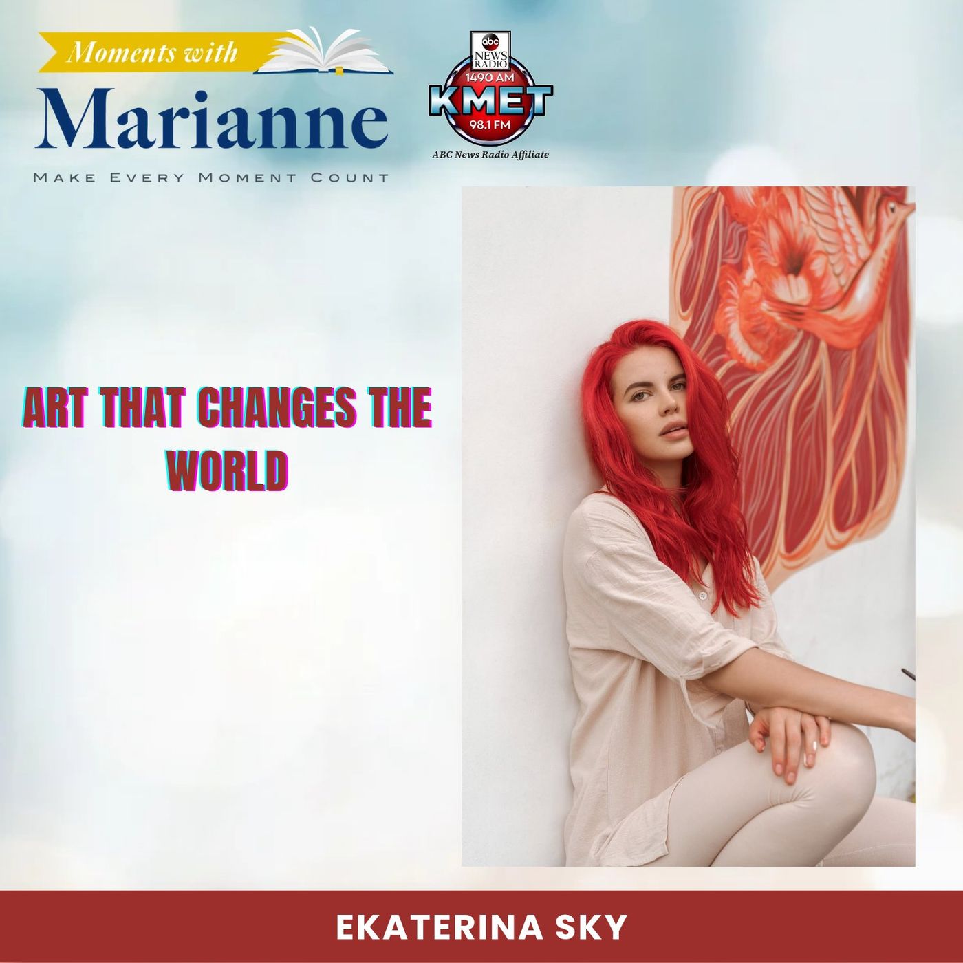 Impact Art for Protecting the Earth with Ekaterina Sky episode artwork