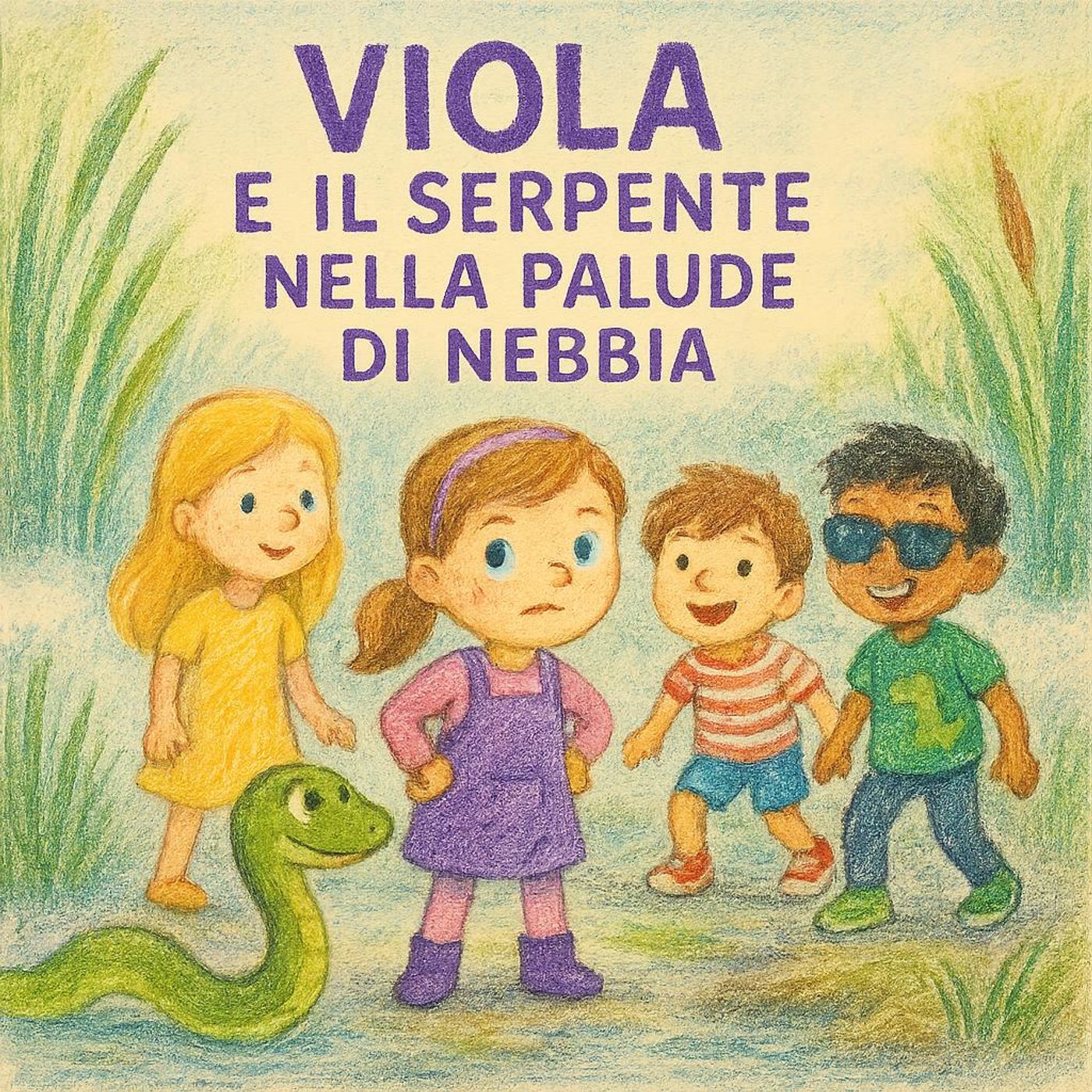 Viola e il Serpente nella Palude di Nebbia