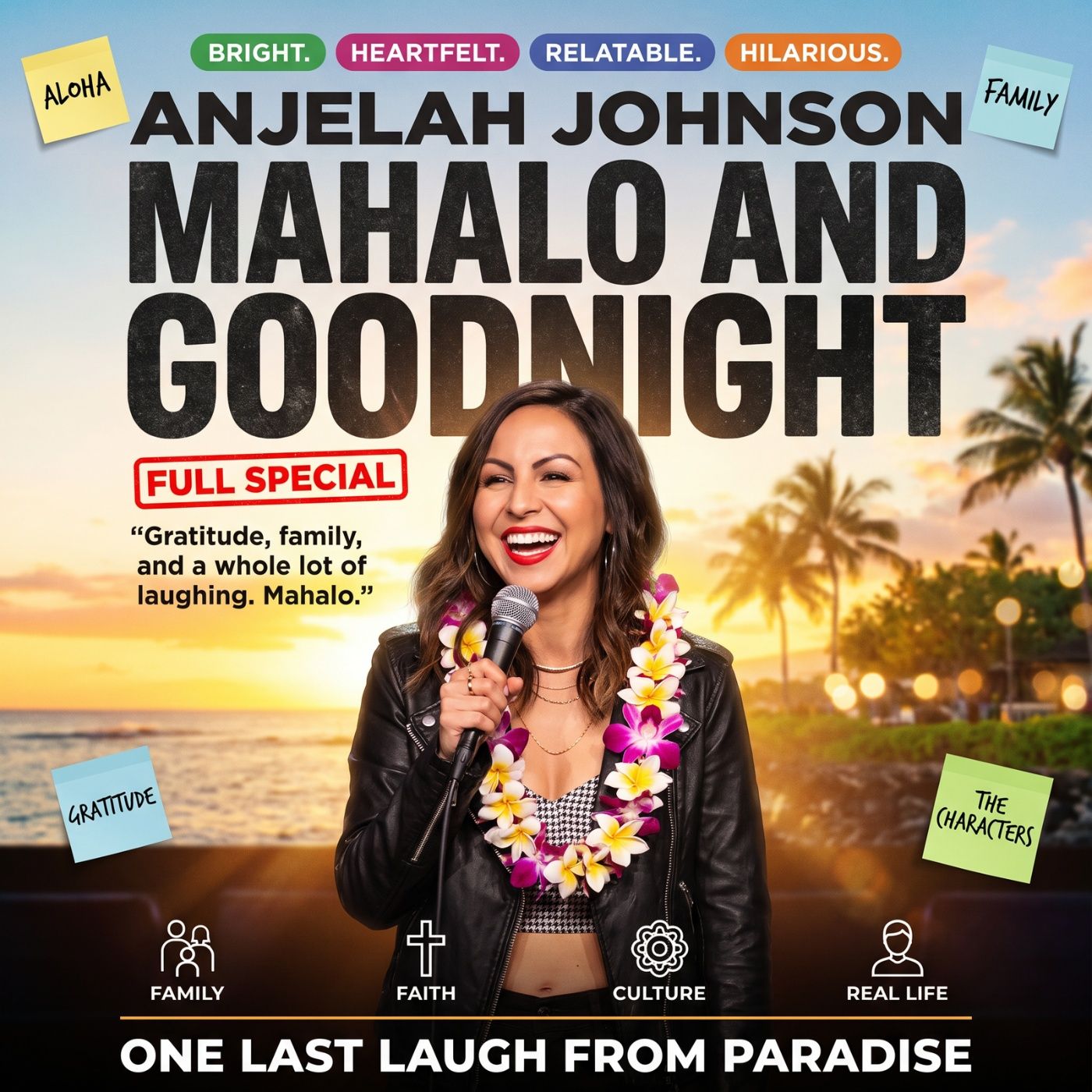 Anjelah Johnson – Mahalo and Goodnight Full Special (Stand-up Comedy)