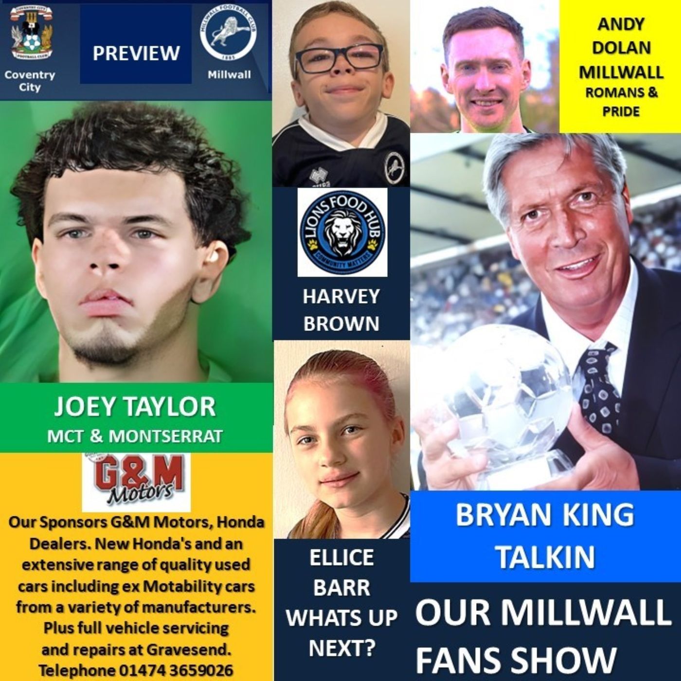 OUR MILLWALL FANS SHOW - Topical Weekly Talks