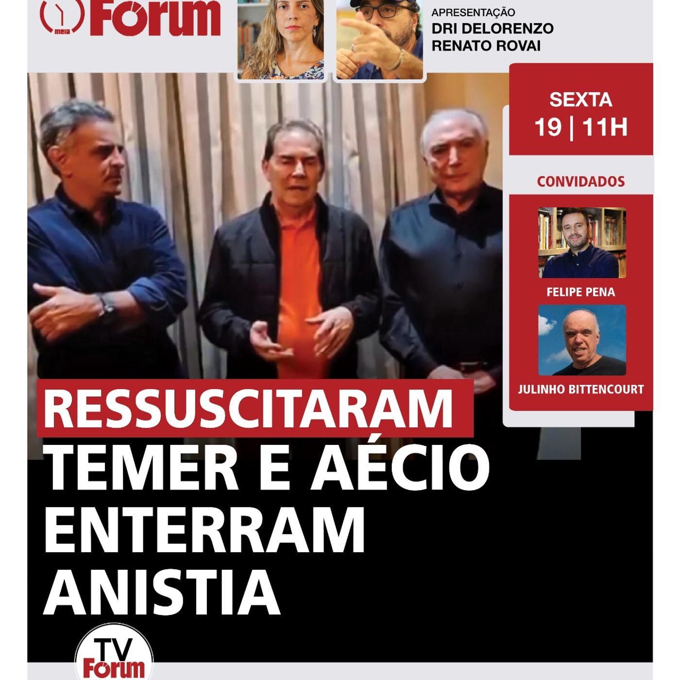 Temer e Aécio enterram anistia: PL da Dosimetria | Bolsonaristas em pânico| PEC da Blindagem | 19.9