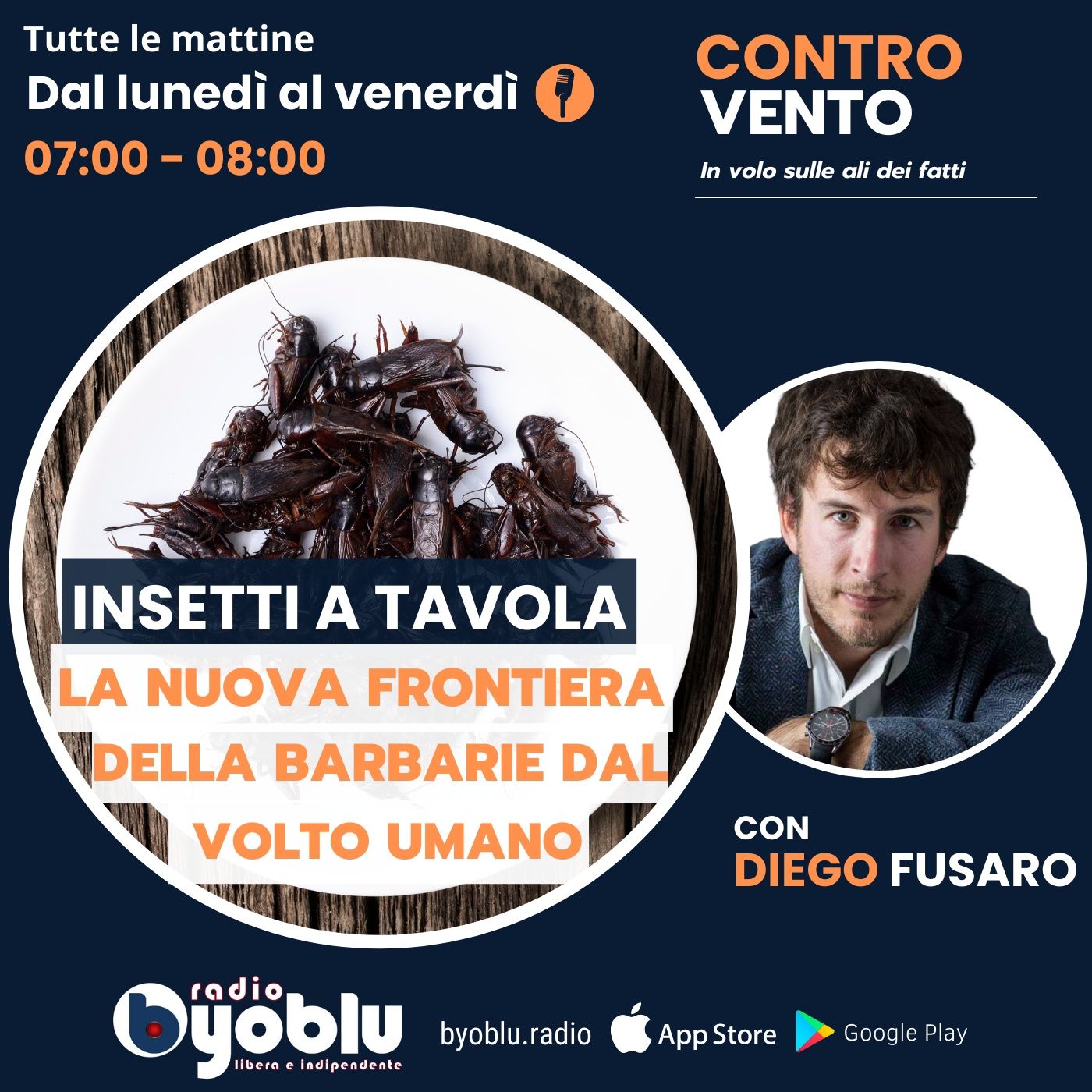 Insetti a tavola. La nuova frontiera della barbarie dal volto umano episode artwork