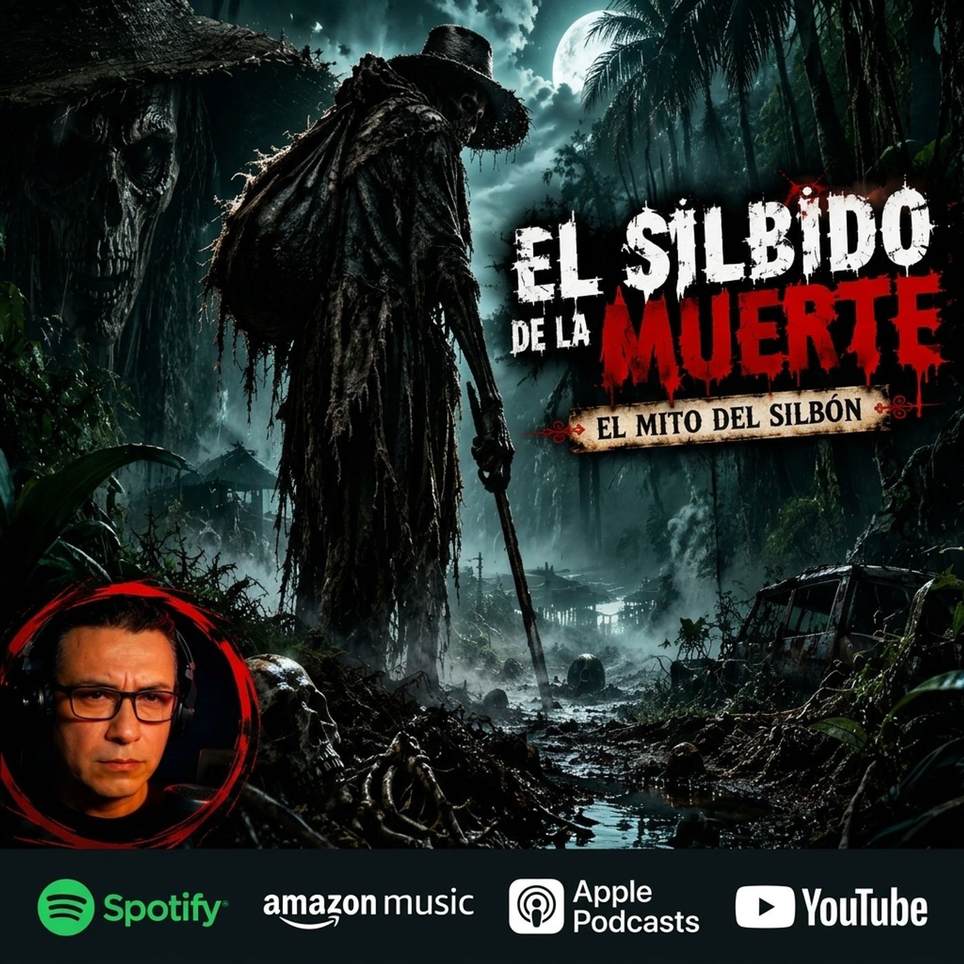 Portada de El HorrorCast de Eduardo Liñán