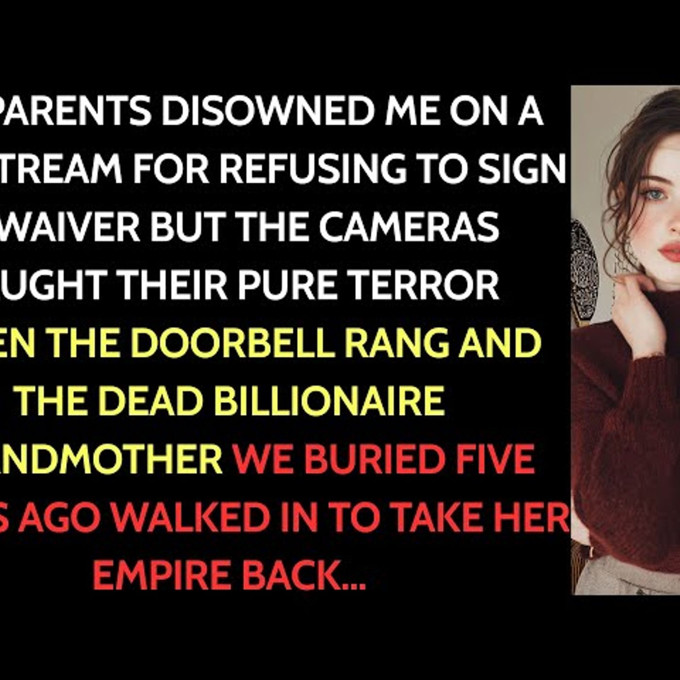 On Thanksgiving Night, My Parents Disowned Me. Then My Dead Billionaire Grandmother Returned…