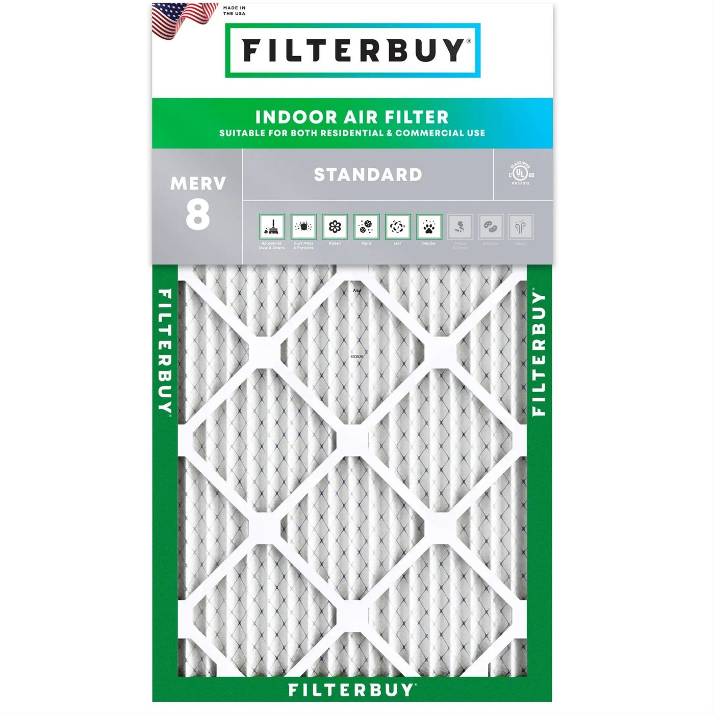 Best 13x25x1 MERV 8 Furnace & HVAC Air Conditioner Filters