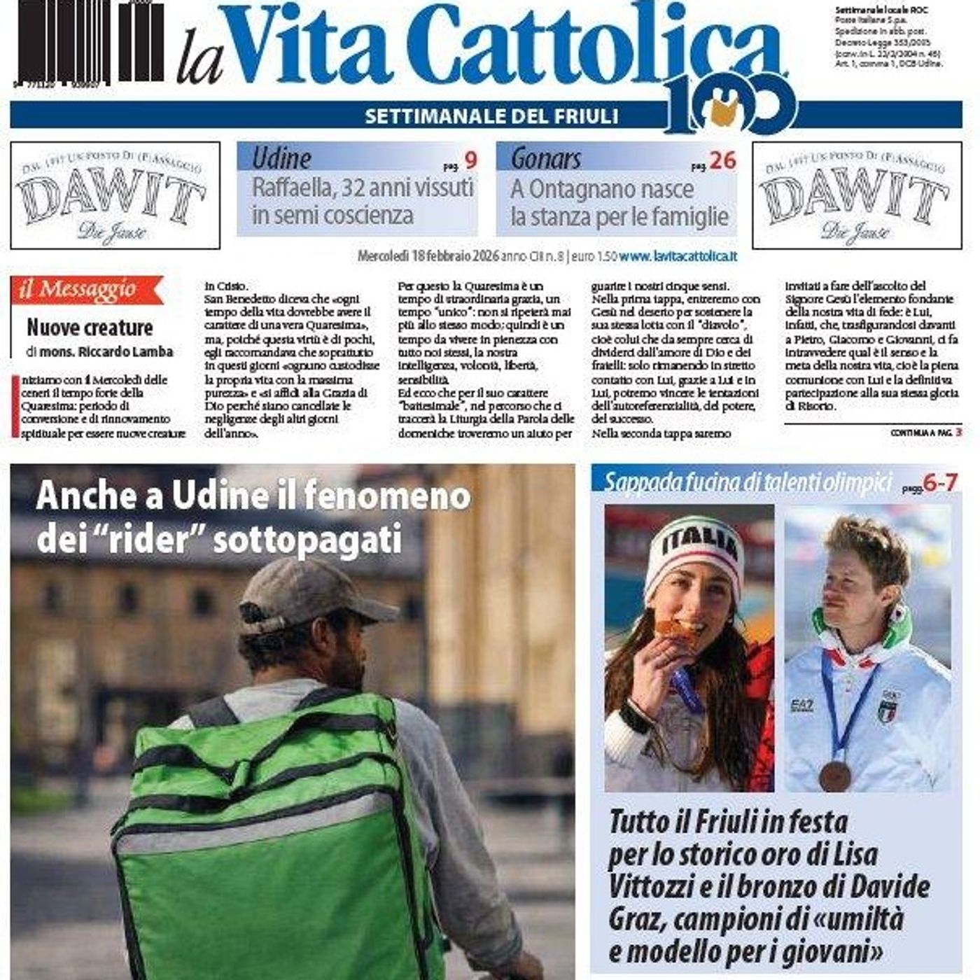 La Vita Cattolica in edicola del 18/02/2026 episode artwork
