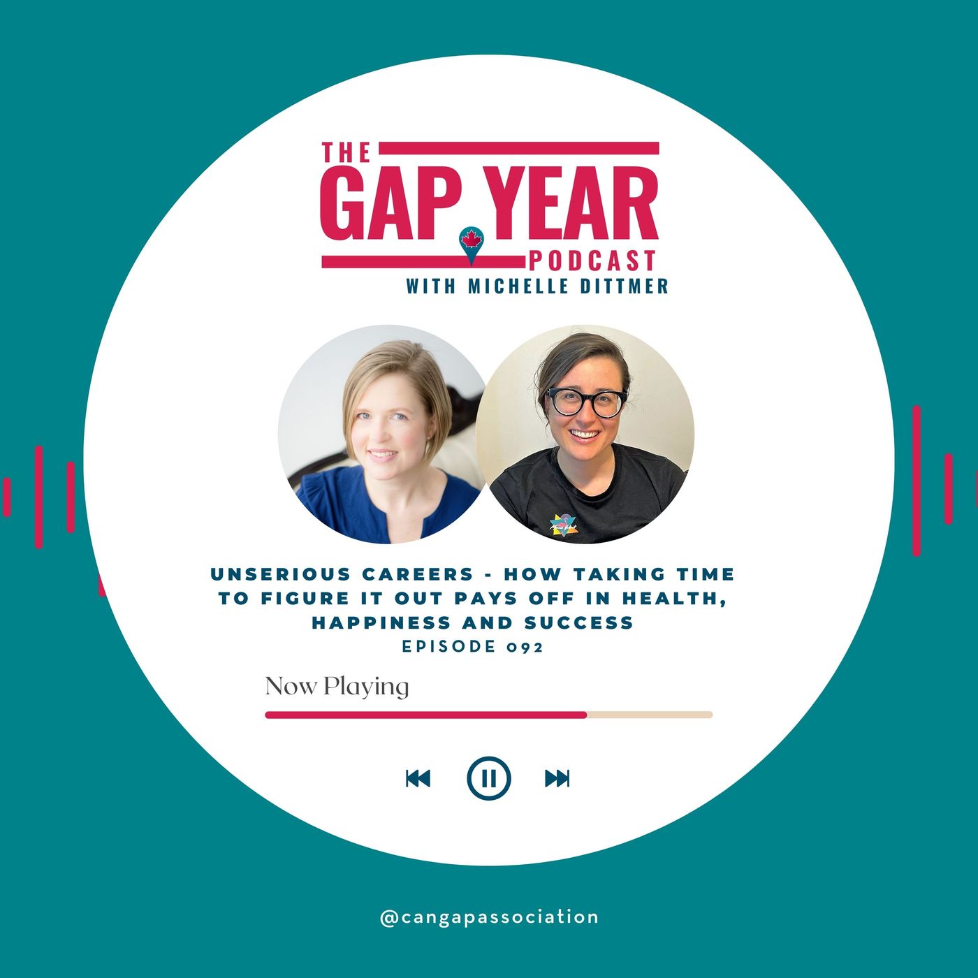 Unserious Careers - How taking time to figure it out pays off in health, happiness and success episode artwork