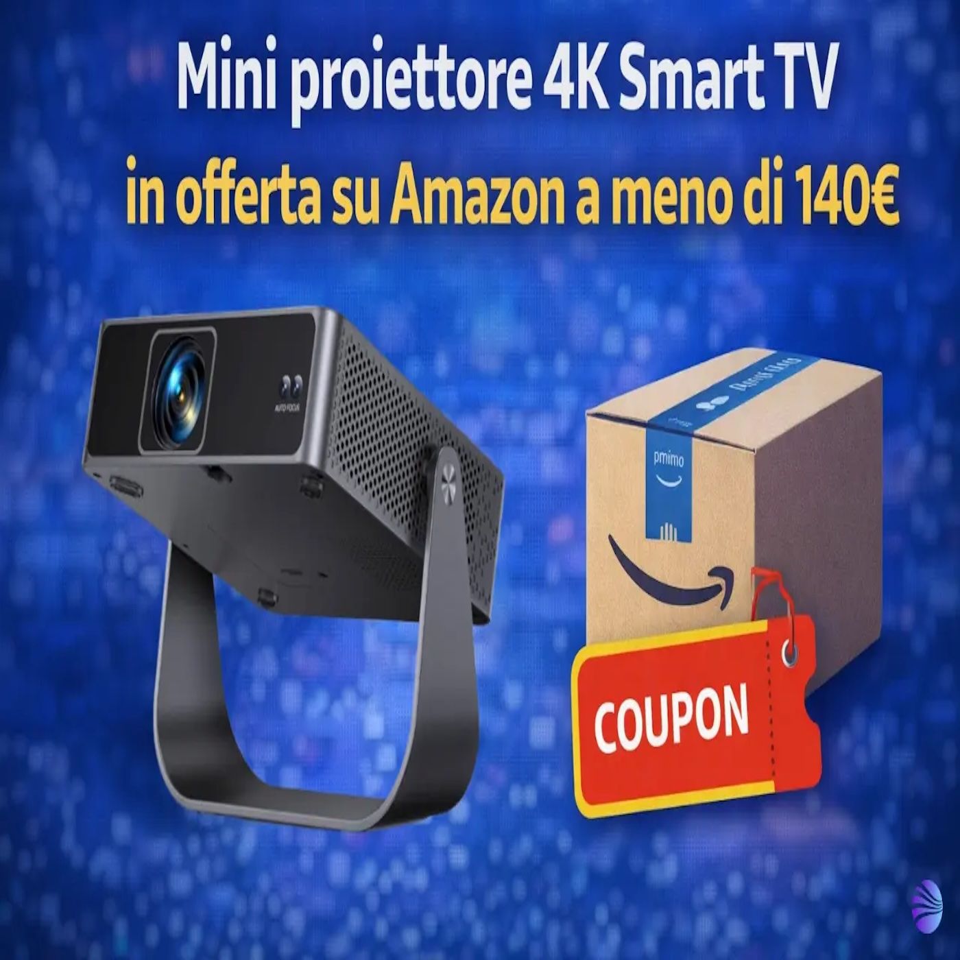 Mini proiettore 4K Smart TV in offerta Amazon- cosa offre davvero episode artwork