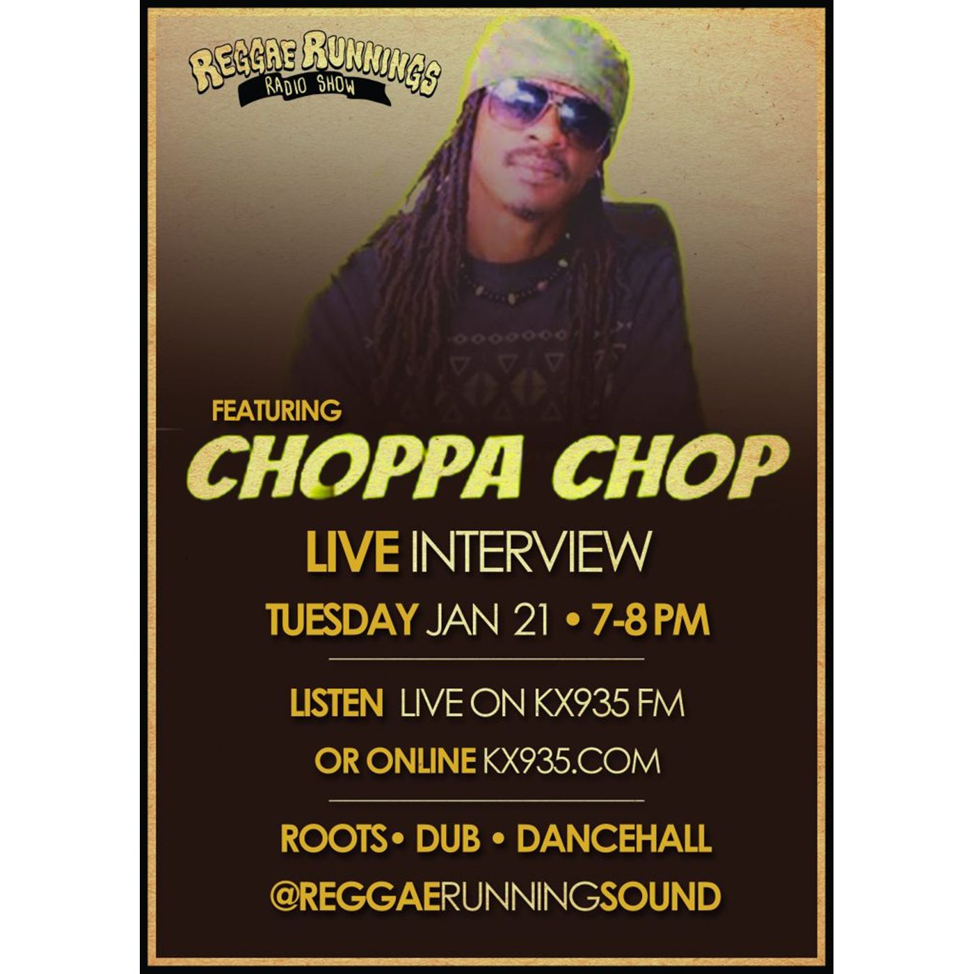 Reggae Runnings | Choppa Chop Interview episode artwork