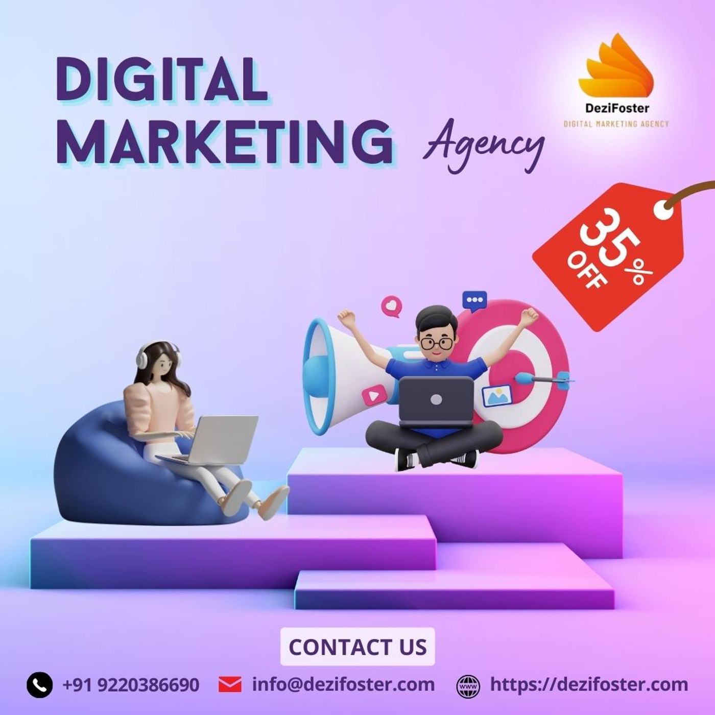 Digital Marketing Agency Services cover art