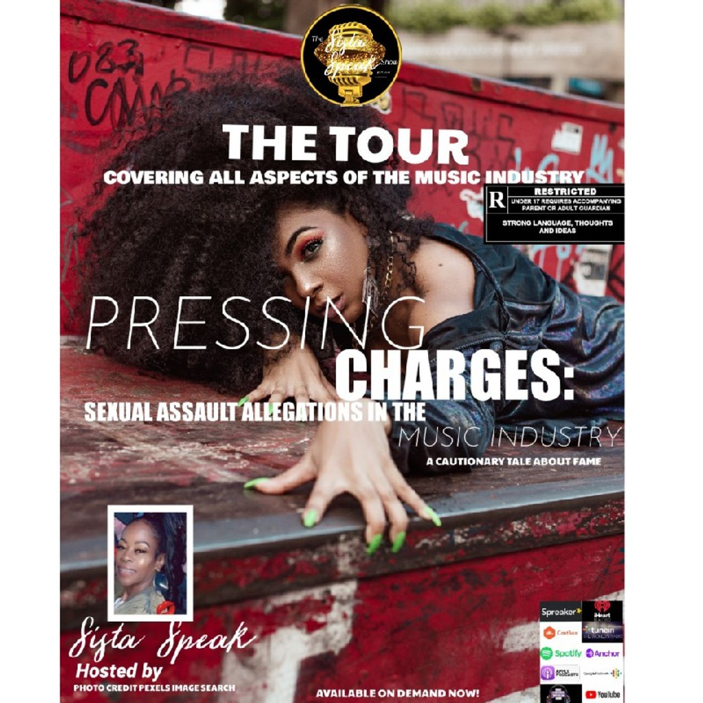THE TOUR PRESSING CHARGES SEXUAL ALLEGATIONS IN THE MUSIC INDUSTRY A Cautionary Tale About Fame episode artwork