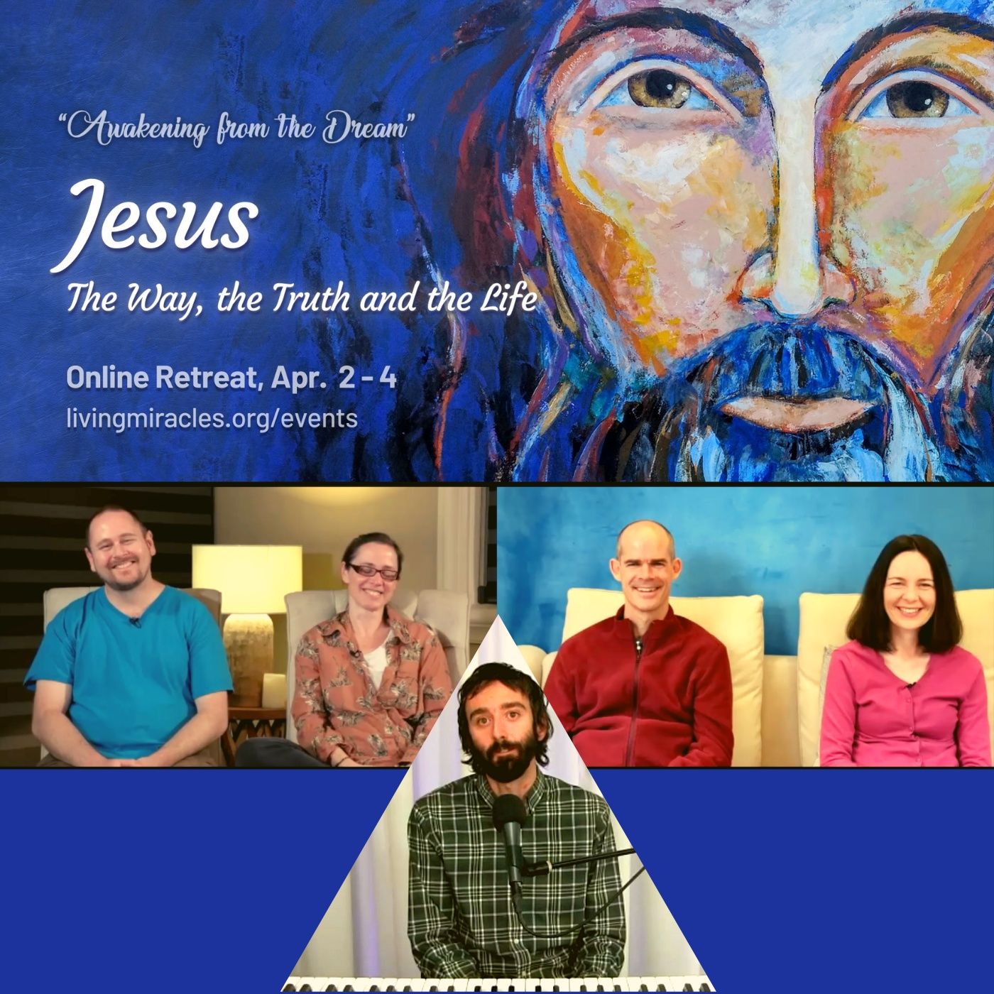Jesus - The Way, The Truth and The Life Online Retreat - Community Panel with Jason, Emily, Susan, and Erik episode artwork