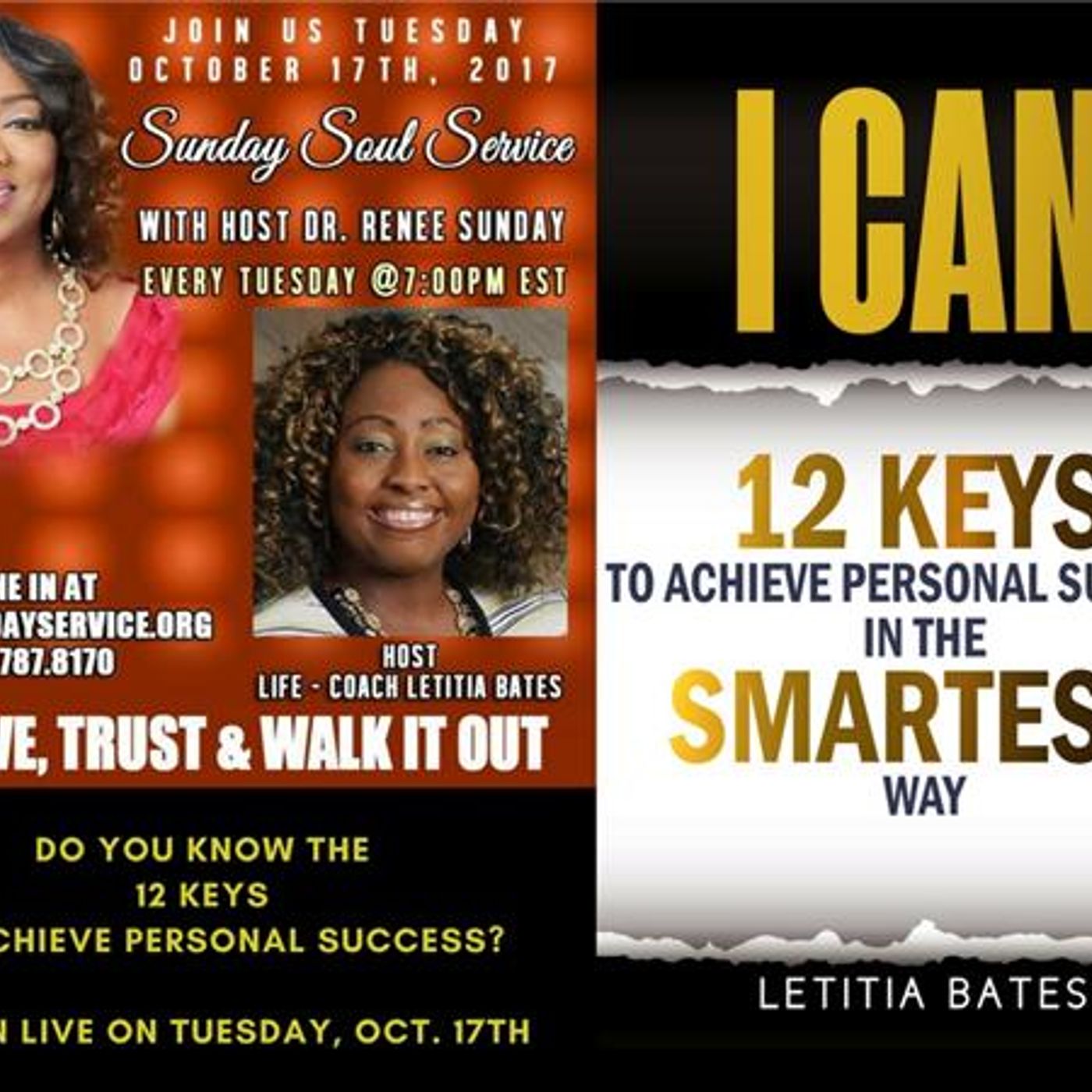 Life Coach Letitia Bates: I Can - 12 Keys to Achieve Personal Success episode artwork