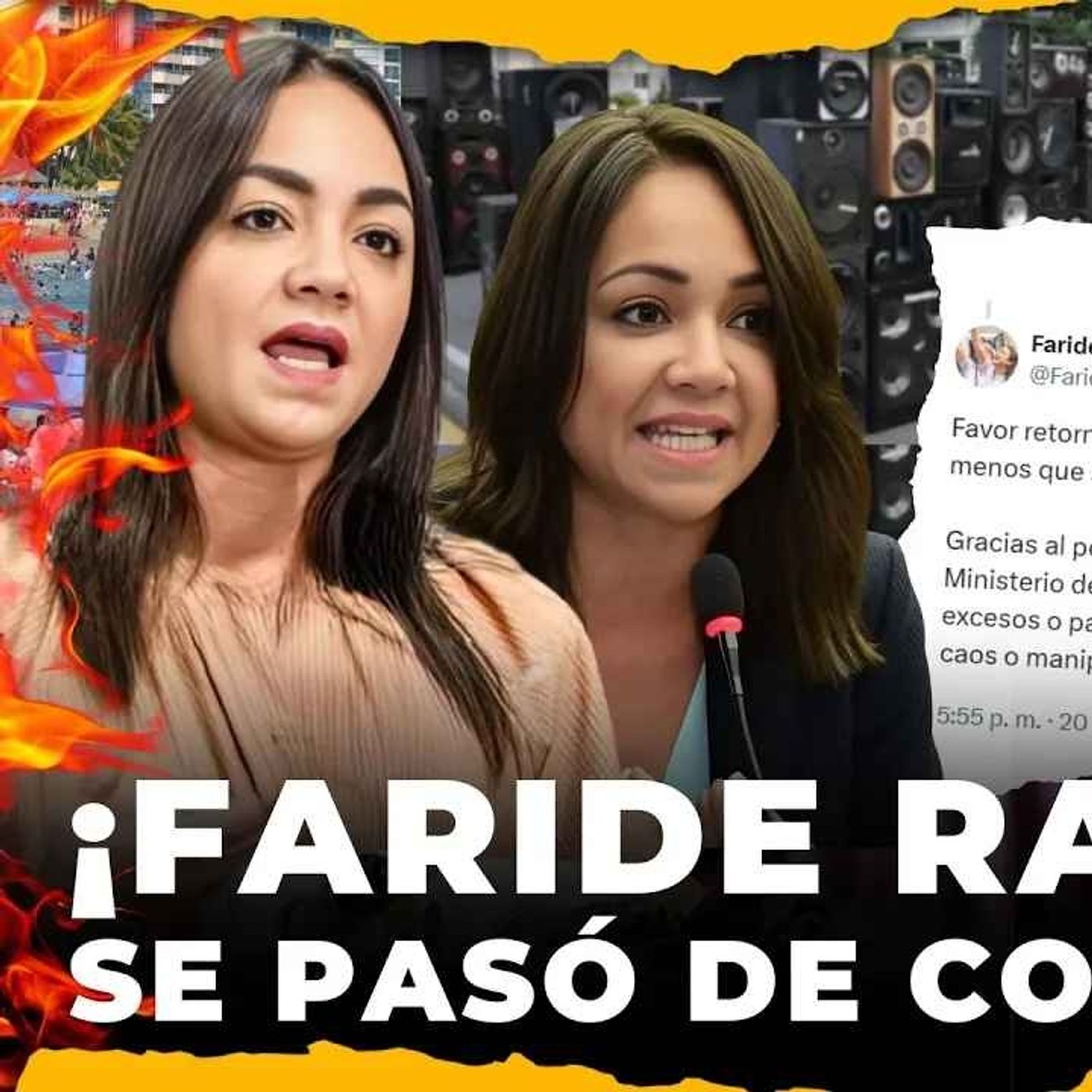 FARIDE RAFUL MANDA A “RODAR” A LOS CRÍTICOS Y SE ARMA CONTROVERSIA episode artwork