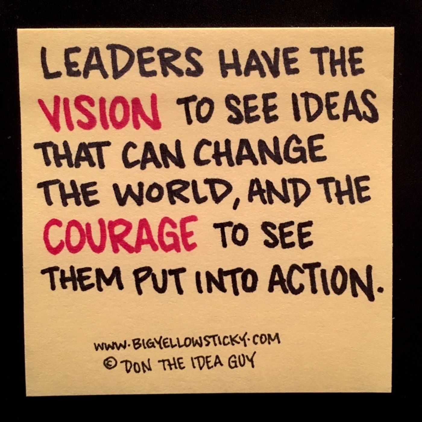 What Leaders See : BYS 191