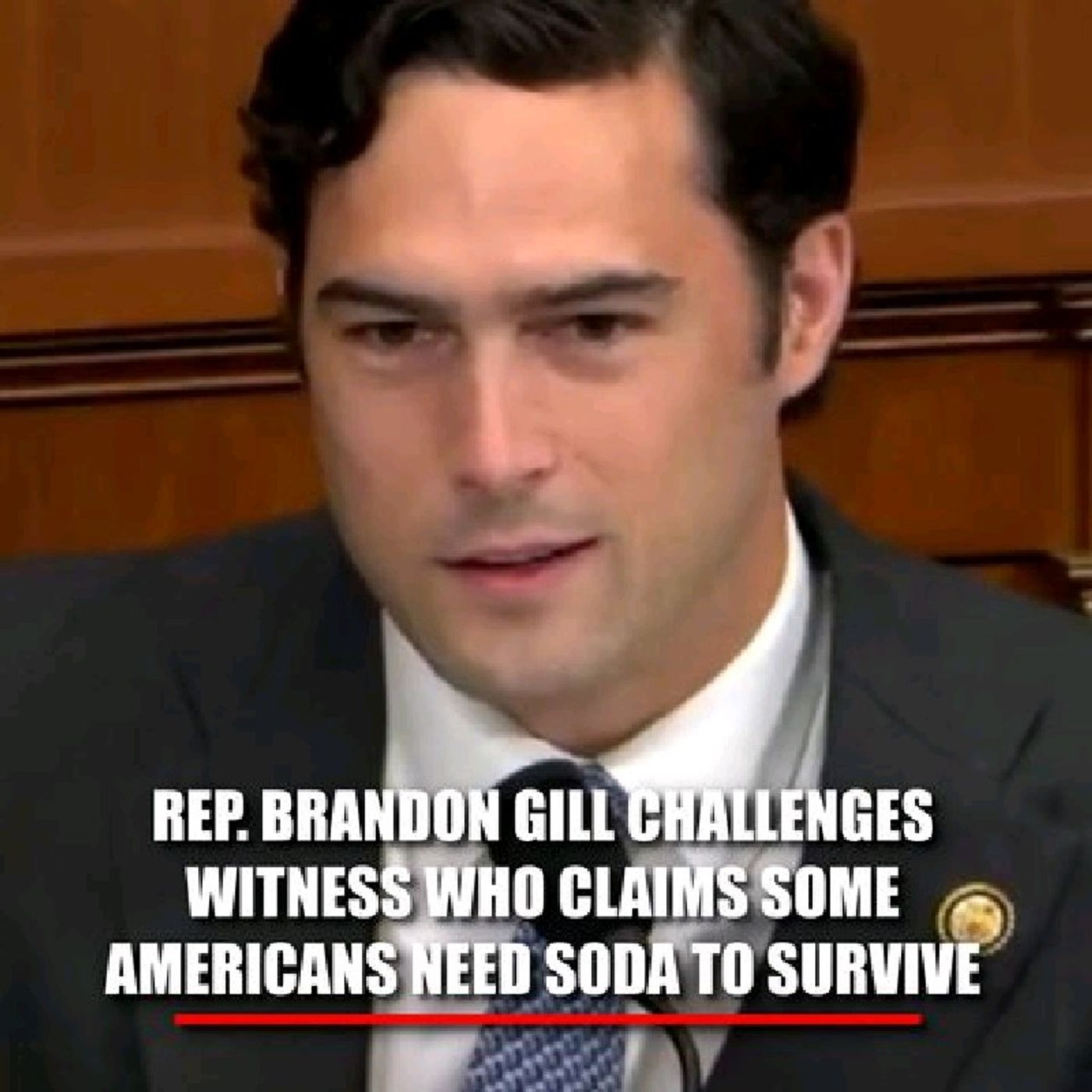 GOP Rep. Brandon Gill spars with a SNAP policy advocate during a House Oversight subcommittee hearing, pressing her to answer whether Americ episode artwork