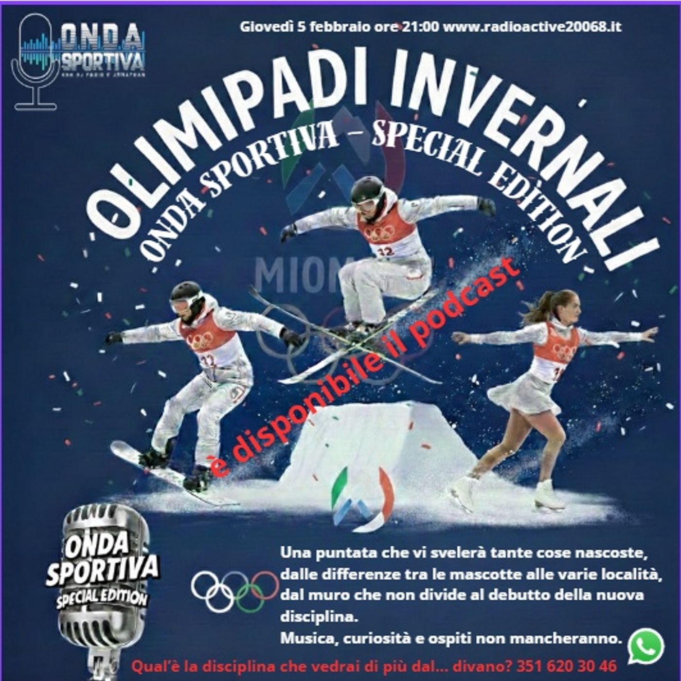 Puntata del 05 febbraio - Milano Cortina Special Edition episode artwork