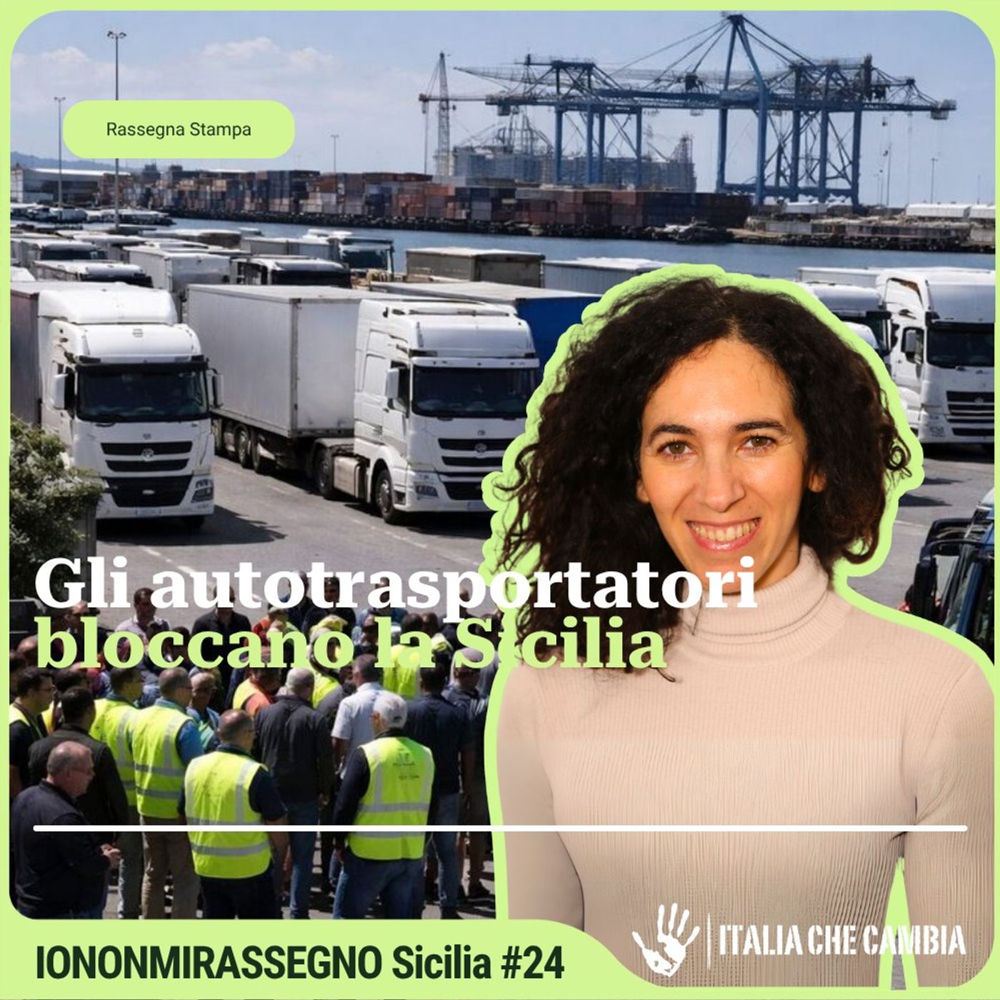 Caro carburanti, la Sicilia si ferma con lo sciopero degli autotrasportatori - INMR Sicilia #24 episode artwork
