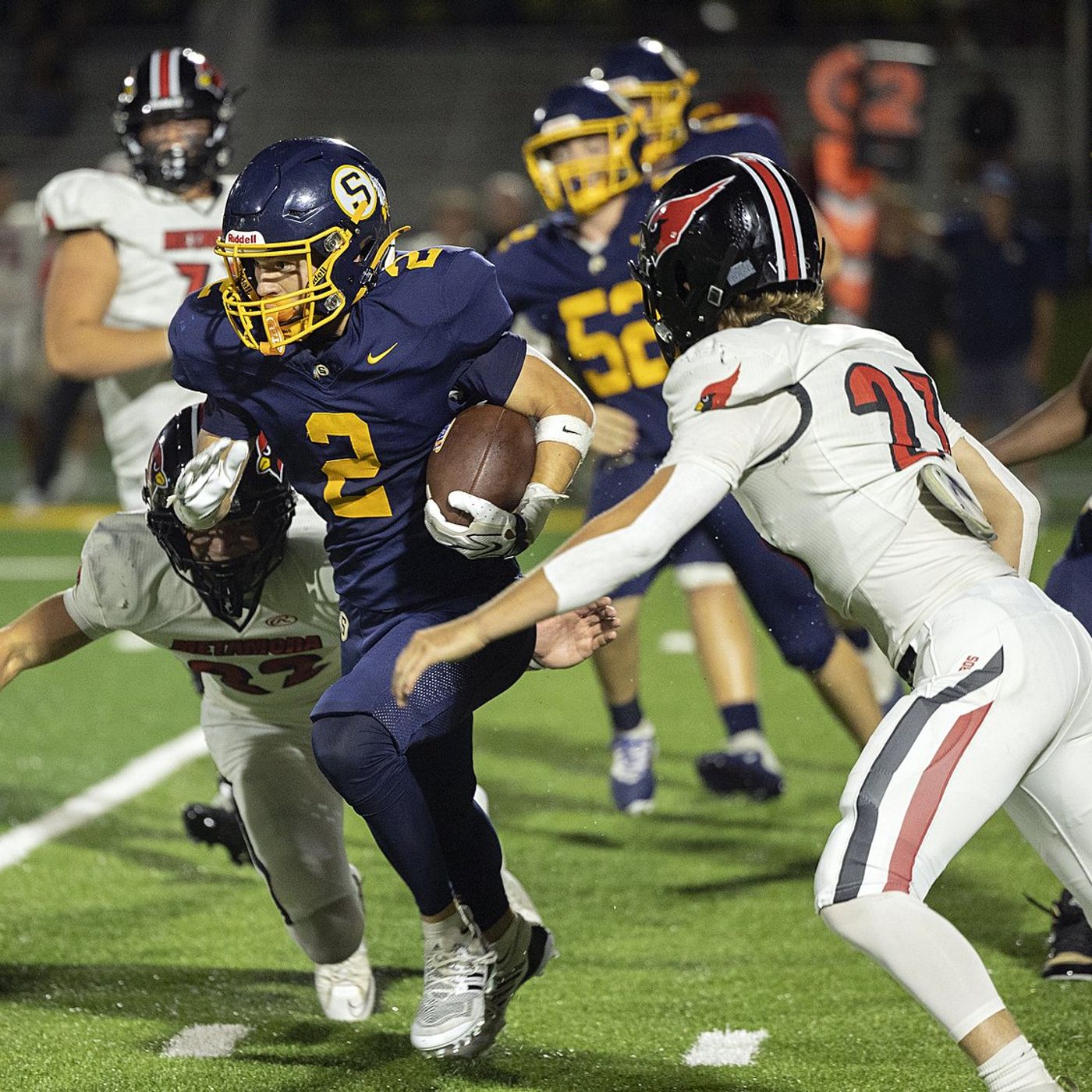 Sterling defense plays tough, Metamora pulls away in 10-0 win as game finishes after midnight episode artwork
