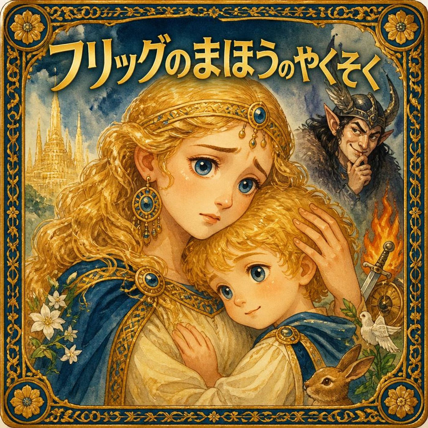 光の神バルドルを守れ！愛の女神フリッグと魔法の約束 ｜【北欧神話】 episode artwork