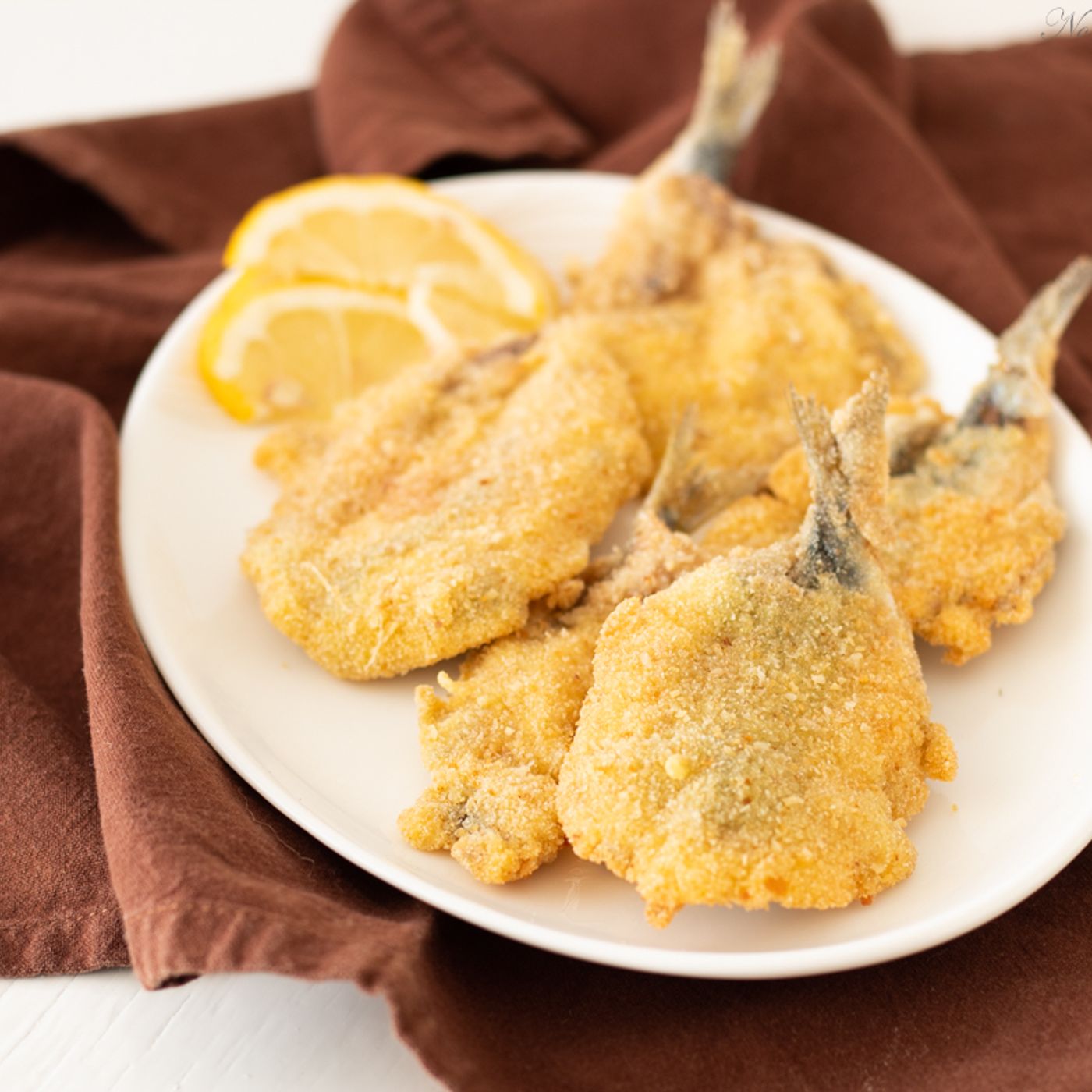 Sarde impanate fritte