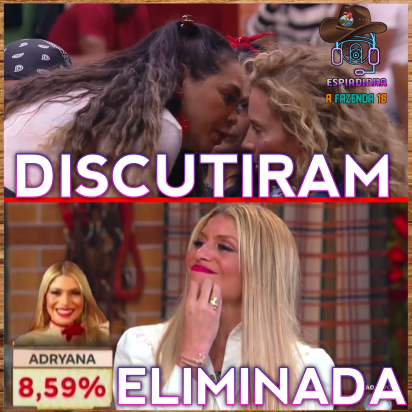 ADRYANA É ELIMINADA + DARLIN CONFRONTA MAÍRA + PODER DA CHAMA VERMELHA | A Fazenda 18 episode artwork