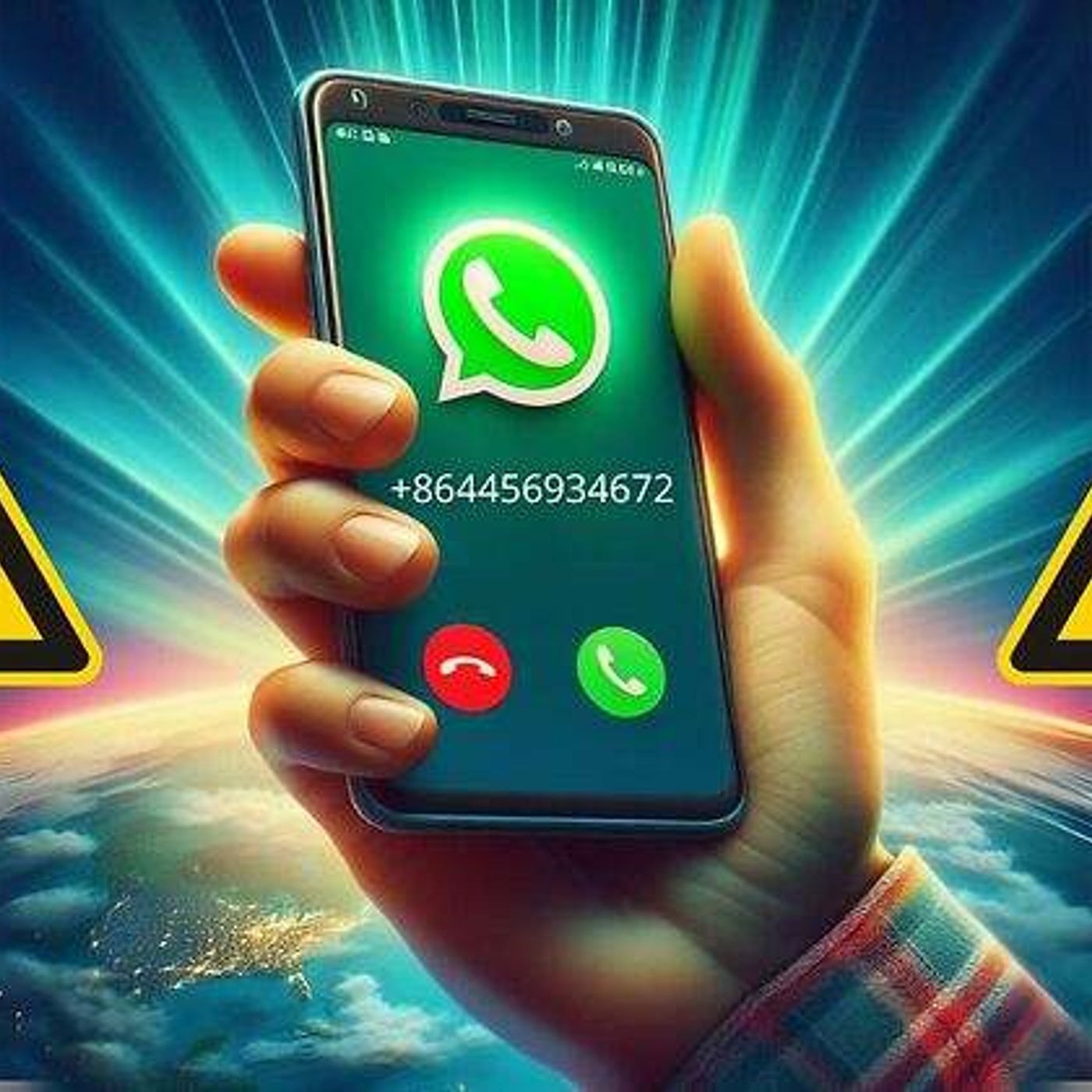 E43 Qué debo hacer si me llaman por WhatsApp desde un número internacional desconocido episode artwork