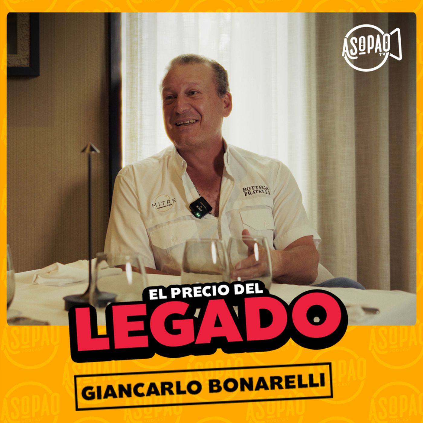 EP104: LA GASTRONOMÍA DOMINICANA TIENE UNA OPORTUNIDAD HISTÓRICA - GIANCARLO BONARELLI episode artwork
