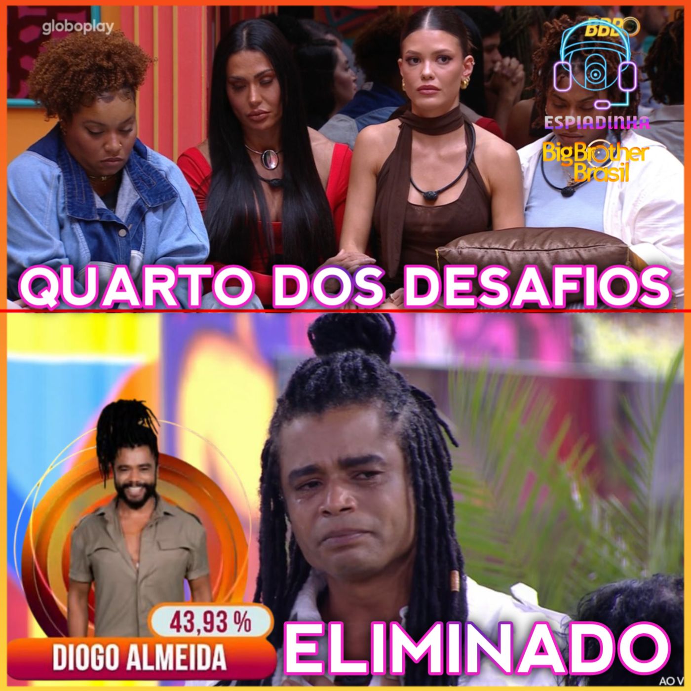 Diogo é ELIMINADO + Dinâmica do Quarto do Desafio anunciado! | BBB 25