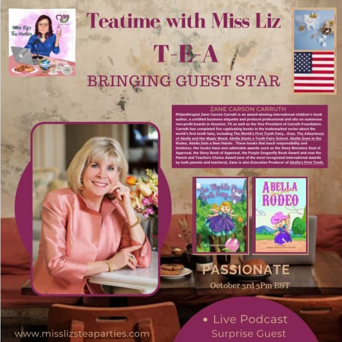 Teatime with Miss Liz