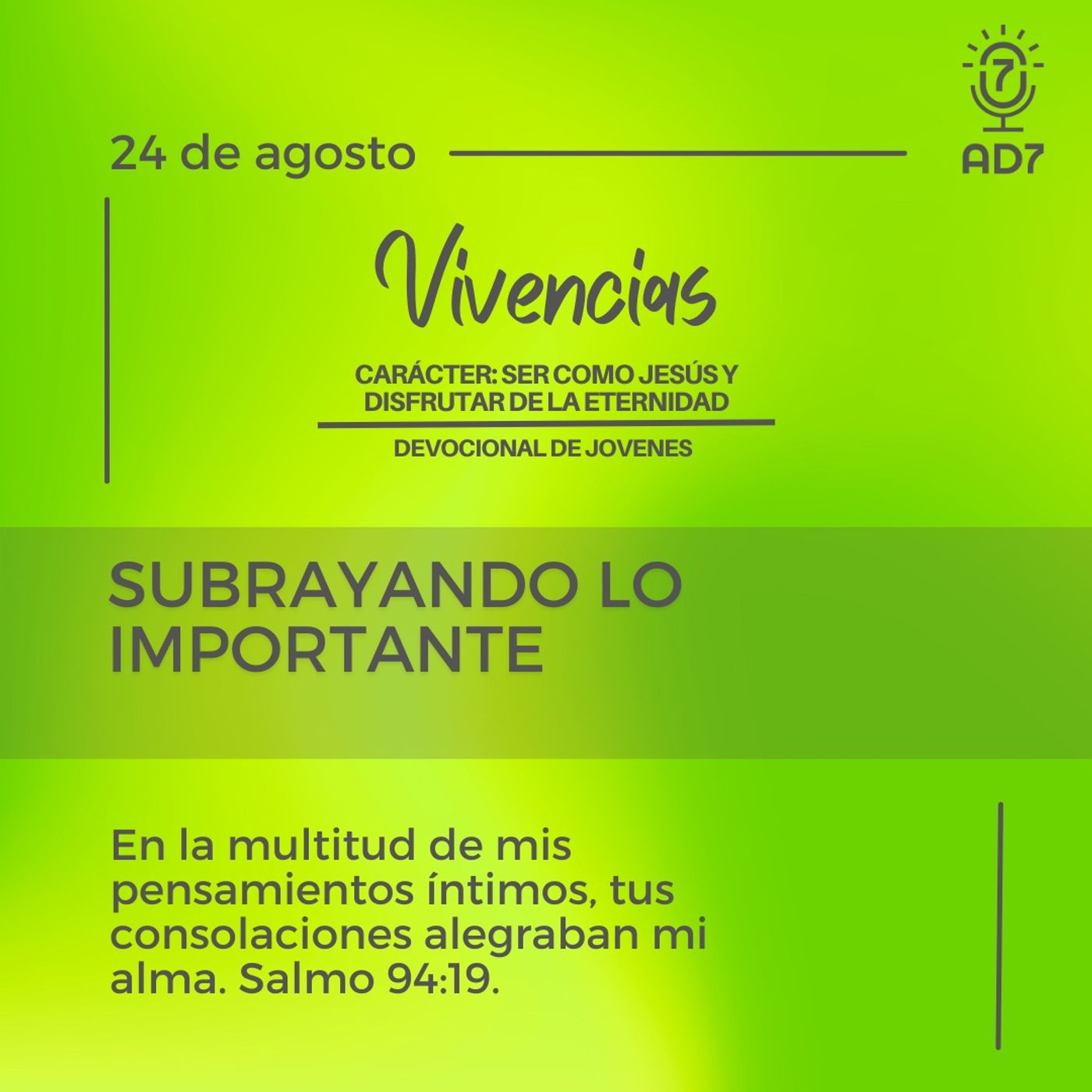 AD7 Devocional - Hoy es Tendencia
