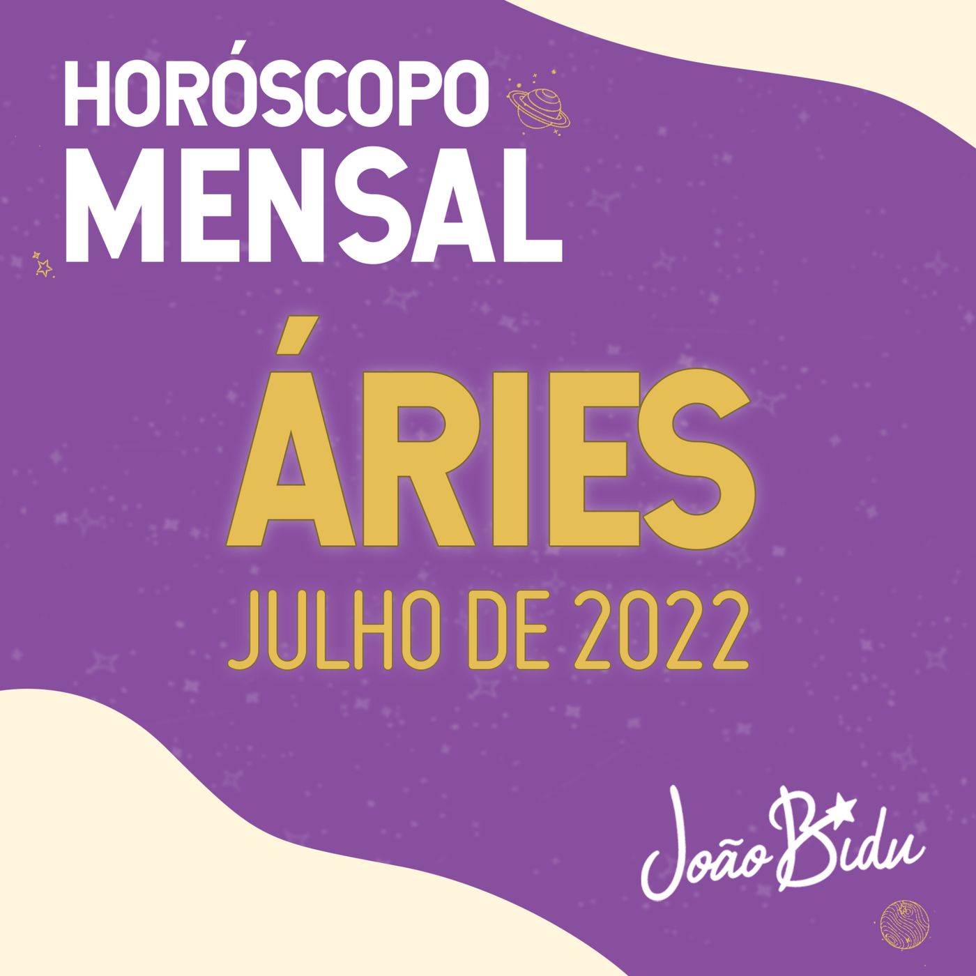 Horóscopo do Mês por João Bidu